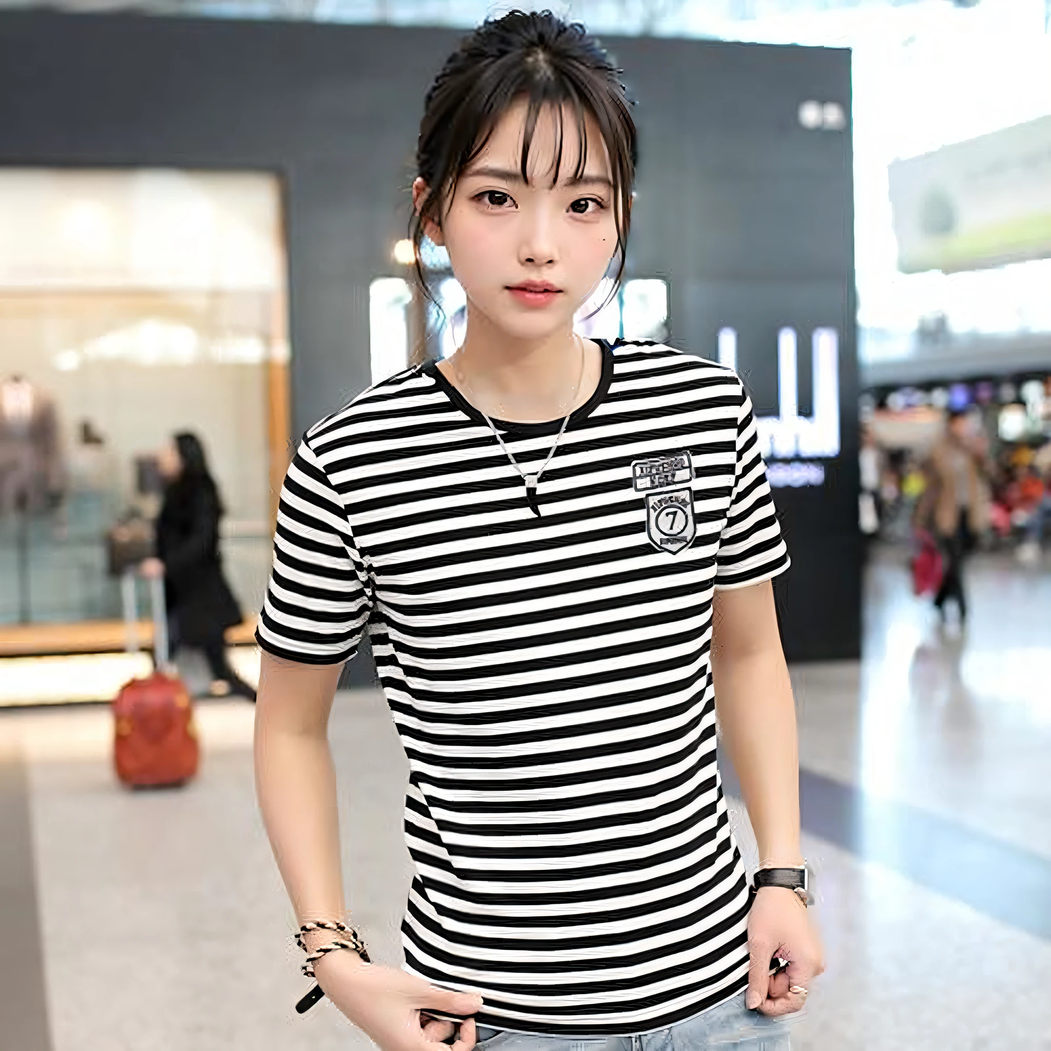 Beautiful girl, delicate facial features, 8K quality