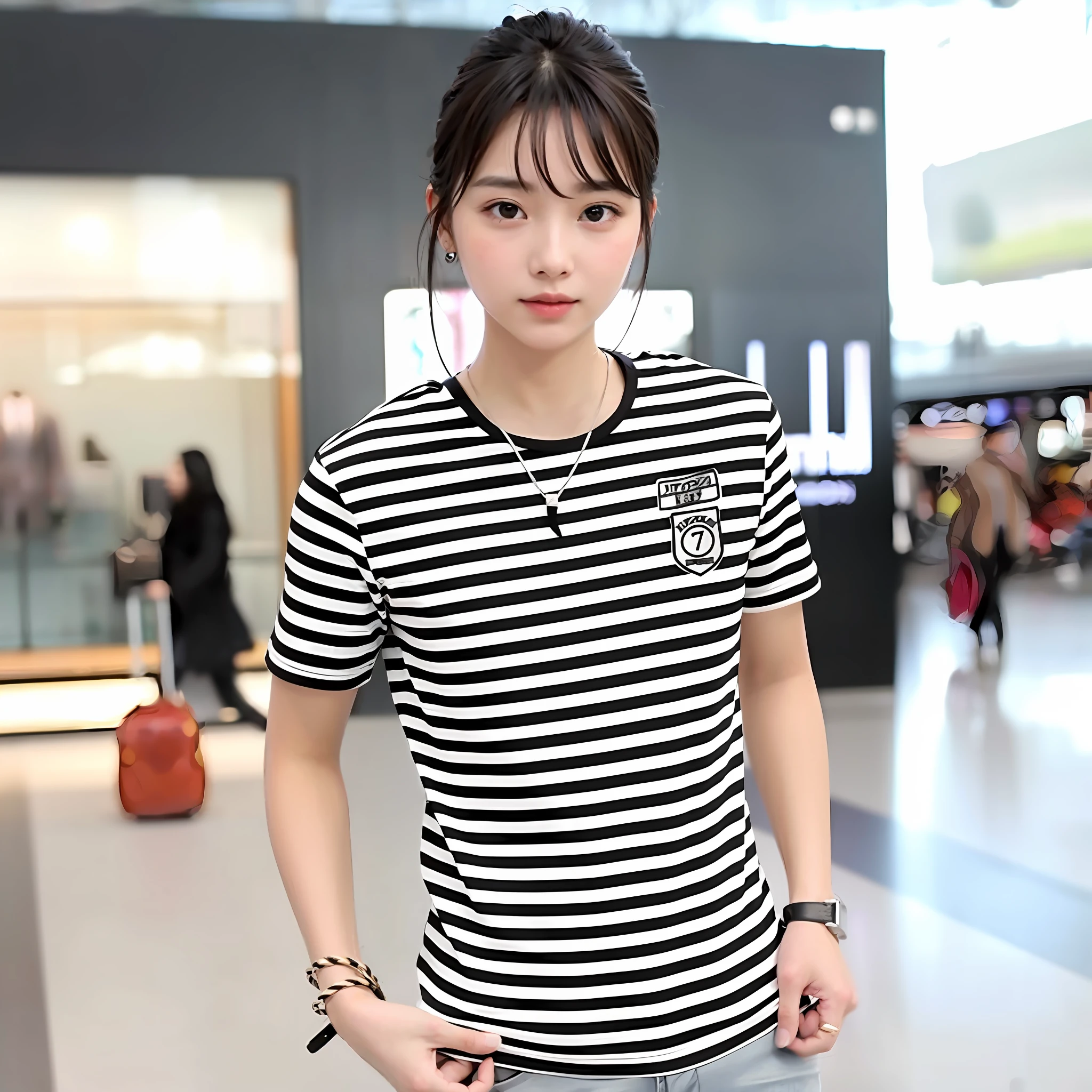 Beautiful girl, delicate facial features, 8K quality