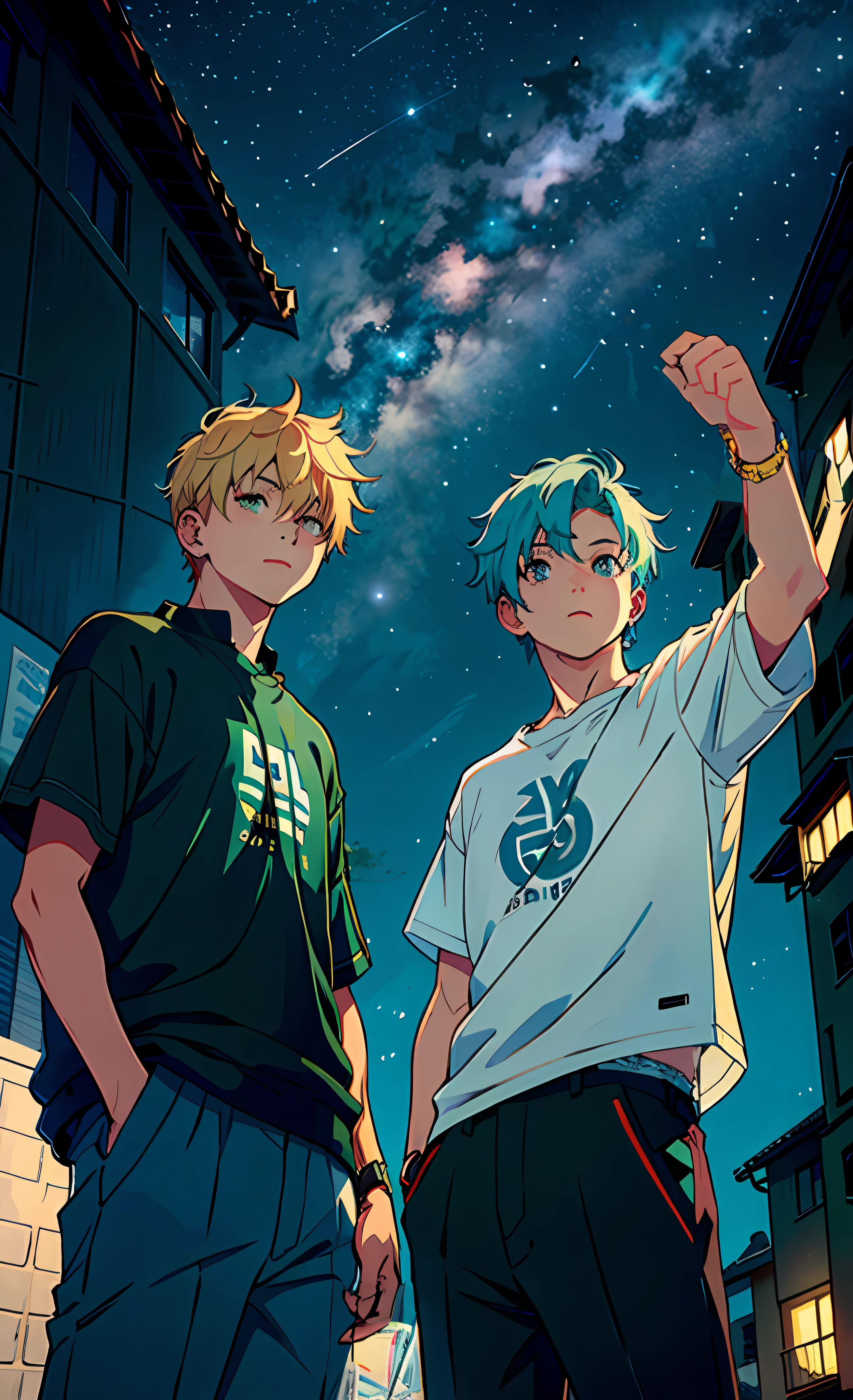 clenching fists loosely