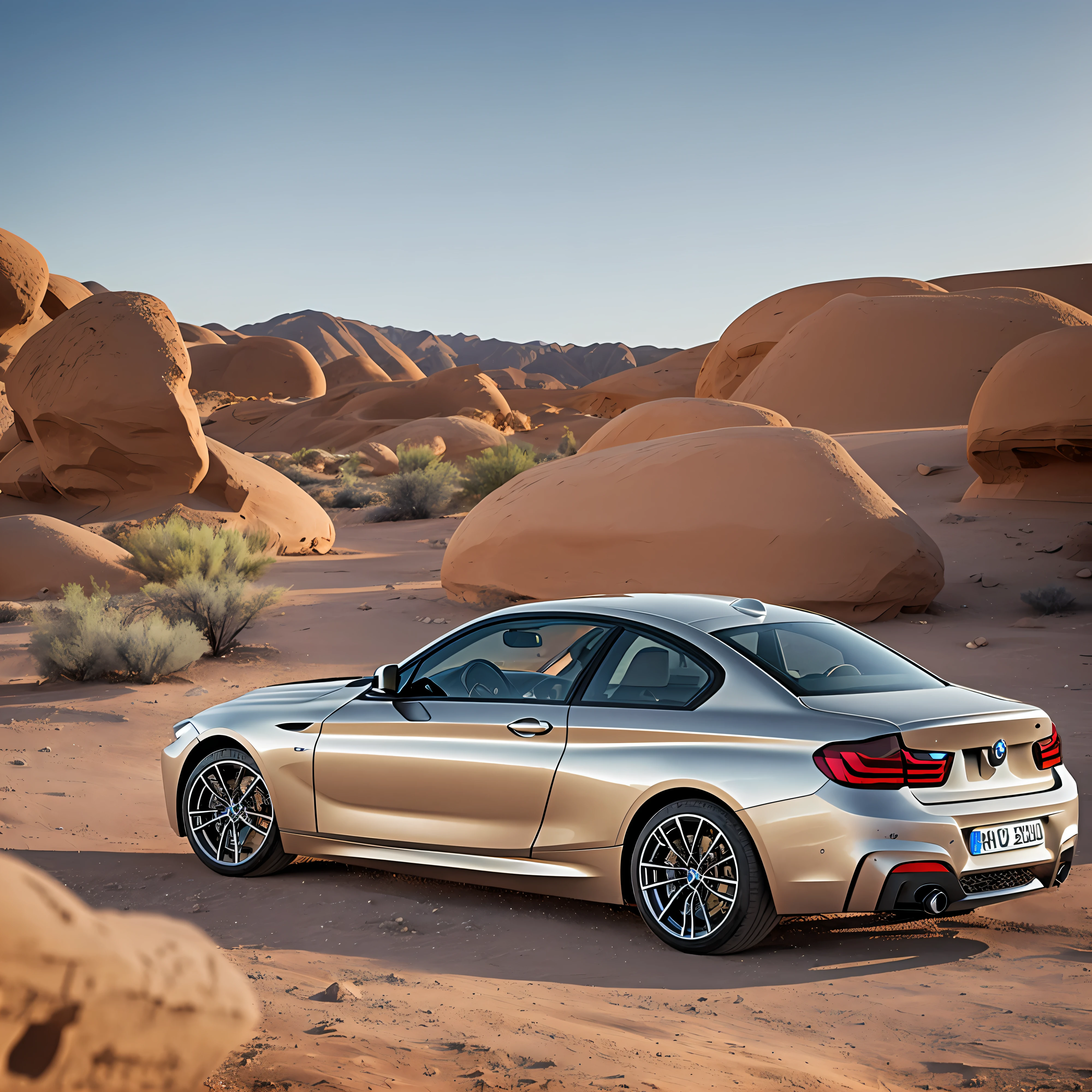 A bmw in the desert --auto --s2