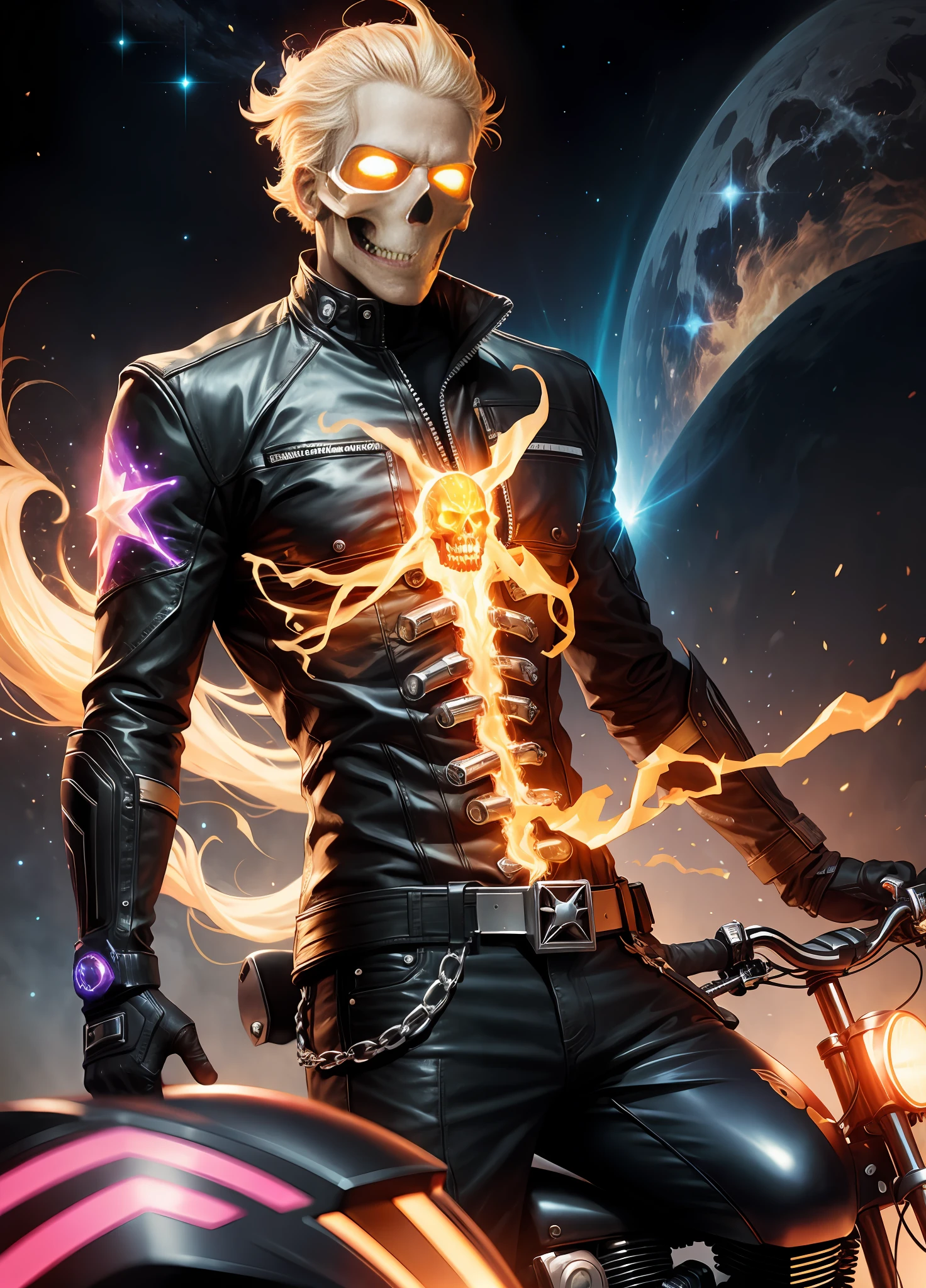 Cosmic ghost rider
