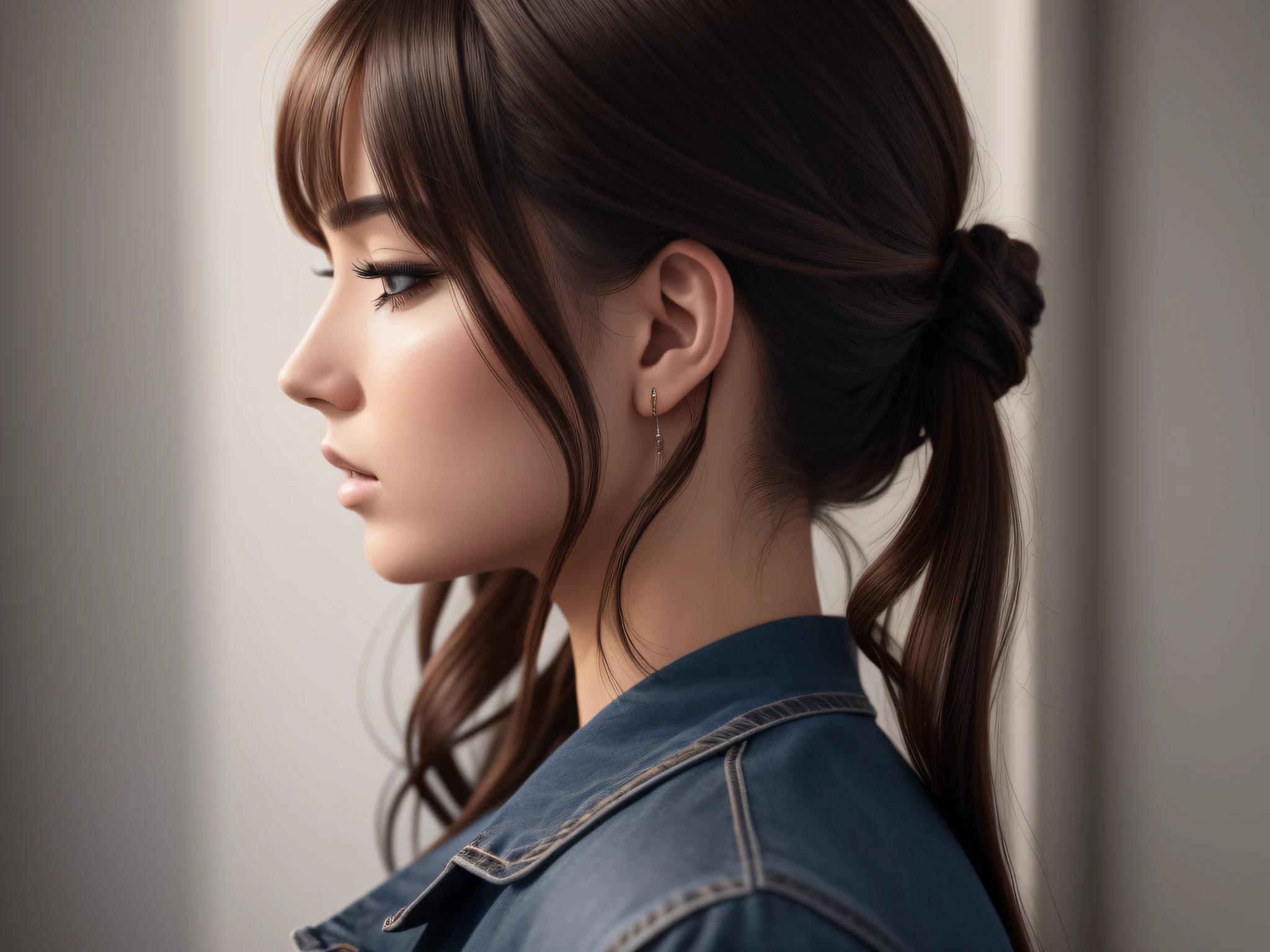 Forgotten side profile photo