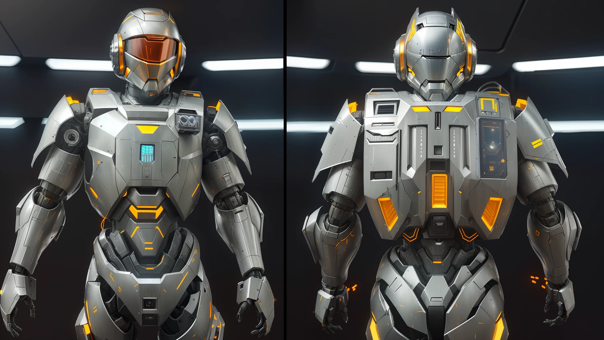 a close up of a robot with a helmet on and a body of armor, hardsurface armour, clothed in sci-fi military armor, houdini-hard-surface, hard surface concept art, combat mech clothes, hard surface character pinterest, sci-fi skin, full cybernetic combat suit, sci - fi armor, sci-fi armor