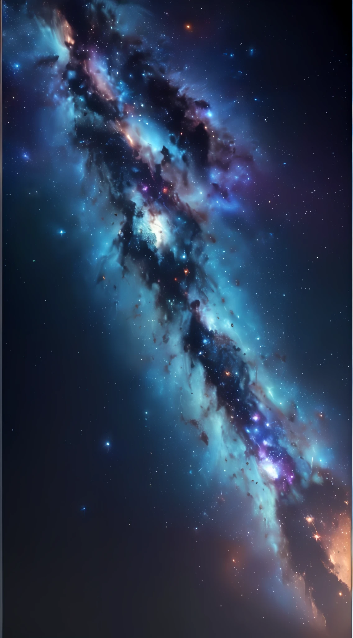 ((Masterpiece:1.3), (Realistic Lighting:1.3)), ((raw photo:1.5)), (very detailed 8k wallpapers), (best quality), (best shadows), universe, nebula, galaxy