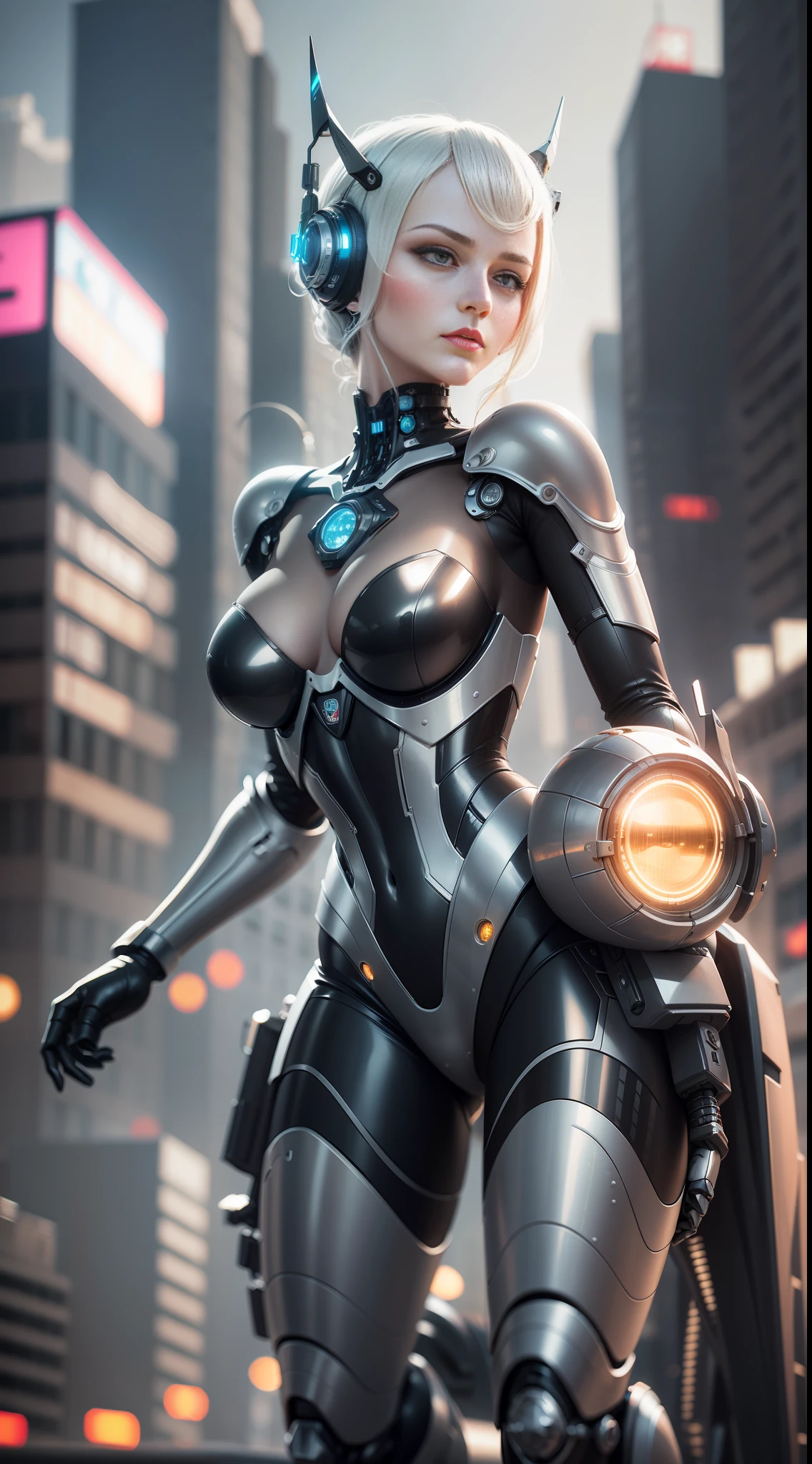 Complex 3d rendering very detailed beautiful ceramic silhouette female robot face, robot, robot parts, 150 mm, beautiful studio soft light, edge light, vibrant details, luxurious cyberpunk, lace, surrealism, anatomy, facial muscles, cable wire, microchip, elegant, beautiful background, octane rendering, HR Giger style, 8k, best quality, masterpiece, illustration, very refined and beautiful, very detailed, CG, unified, wallpaper, (realism, Realism: 1.37), amazing, fine details, masterpiece, best quality, official art, very detailed CG unified 8k wallpaper, ridiculous, incredibly ridiculous, robot, silver helmet, full body, 2.0 large aperture, supercars, big city outdoor streets, Wall Street Road, high-rise buildings, female robot and car group photo, car model, urban style metallic cold tones, riding a motorcycle, galloping on the street, driving a motorcycle, sitting on a motorcycle,