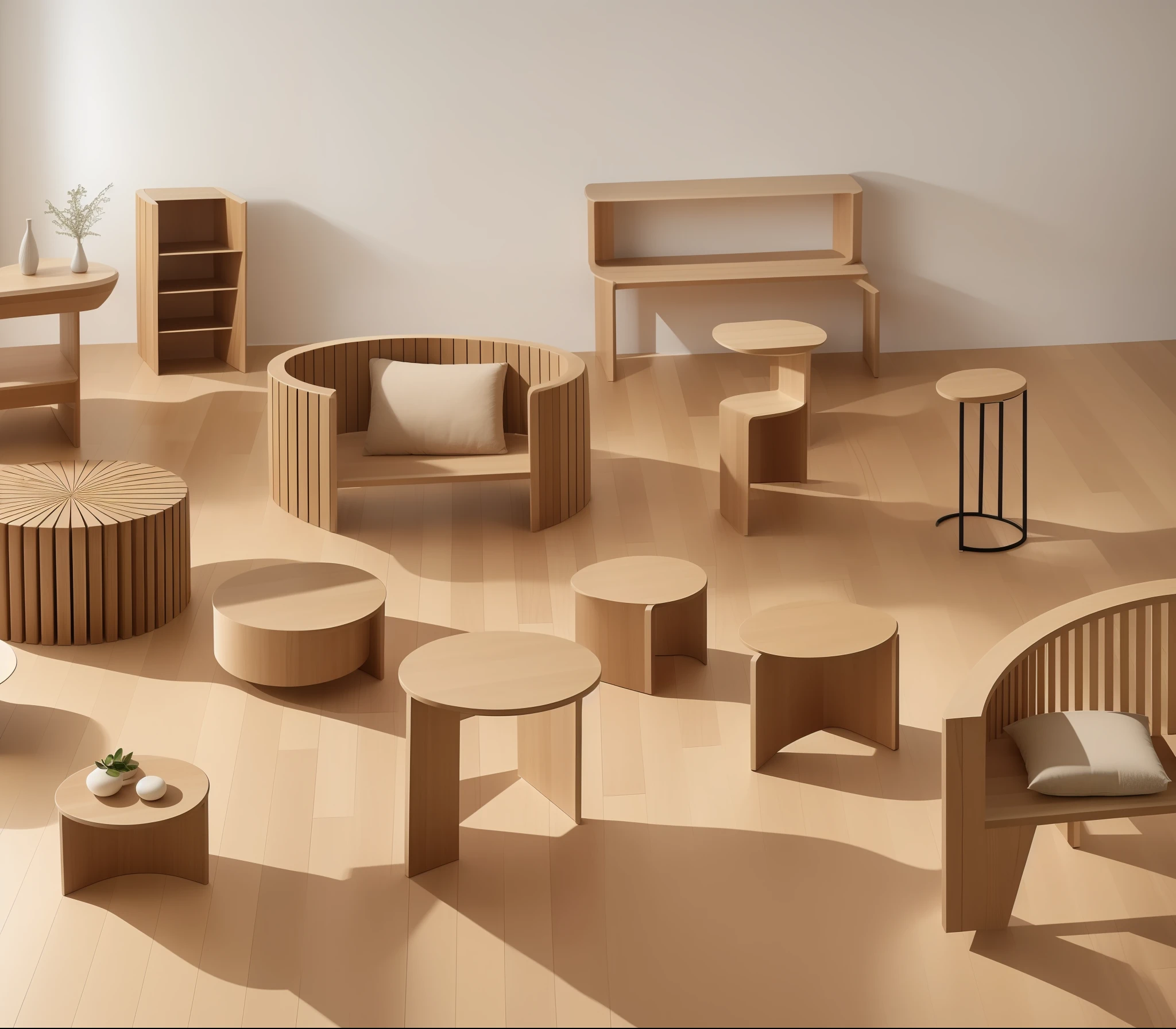 design furnitures by HAY, furniture and daily products designed by HAY, What Hay would design, 8 furnitures in 1 picture