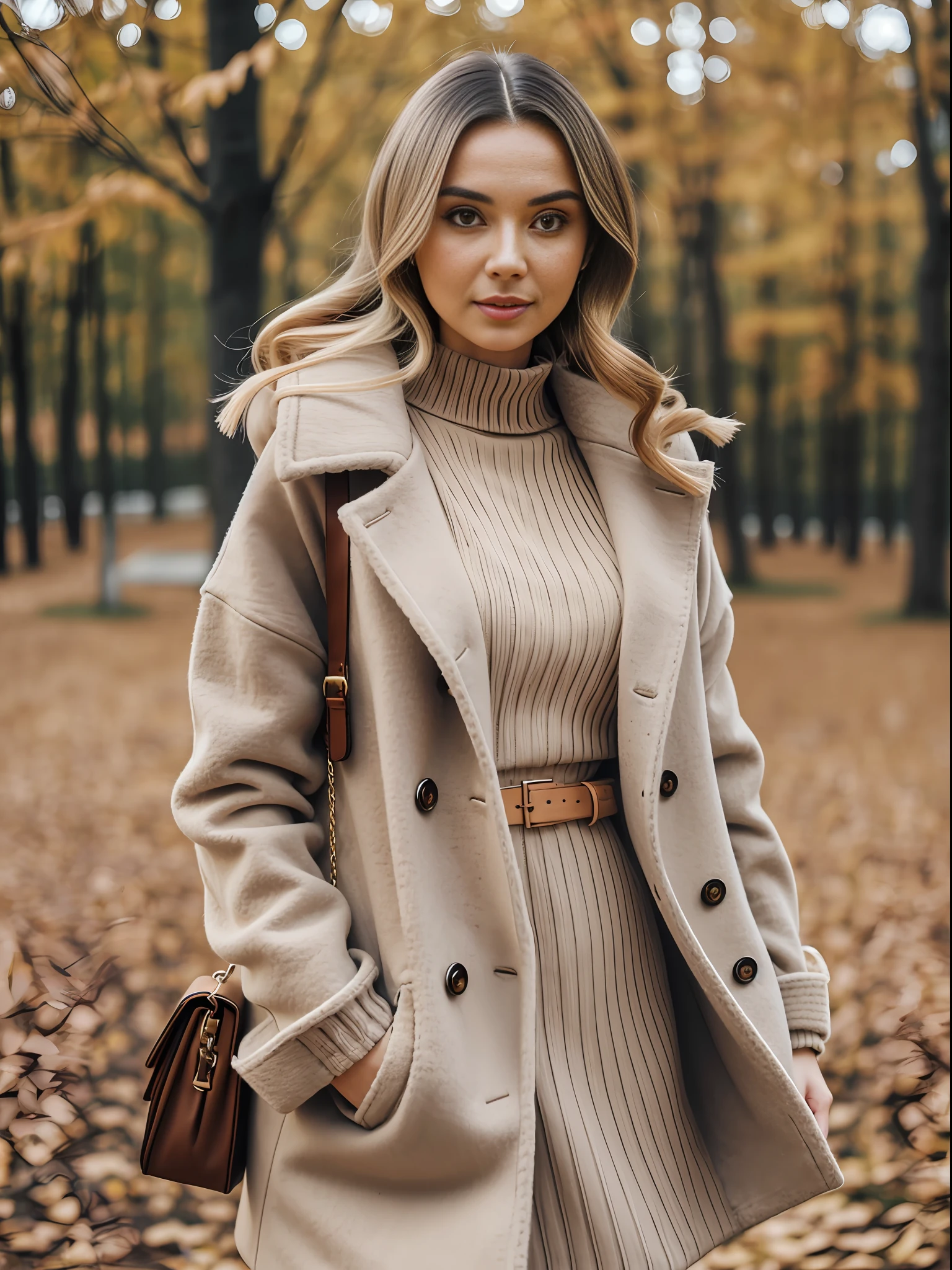 a woman in a beige sweater and beige coat posing for a picture, olga buzova, alina ivanchenko, julia gorokhova, jovana rikalo, viktoria gavrilenko, moleksandra shchaslyva, anastasia ovchinnikova, nika maisuradze, anna nikonova, natasha tan maciej kuciara