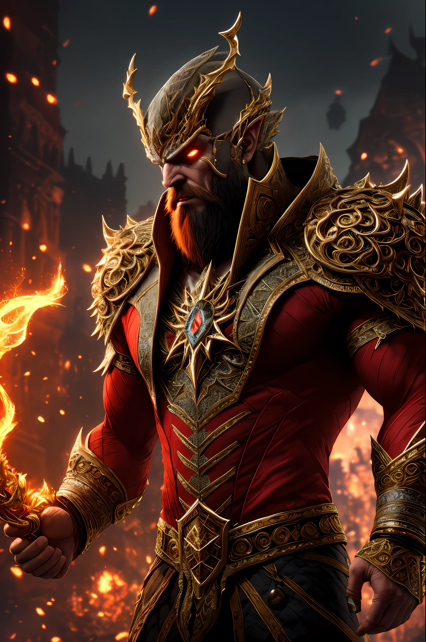 (extremely detailed 8k wallpaper), a medium shot shot of a fearful, intricate, high detail, dramatic, 1:1 size necromancer