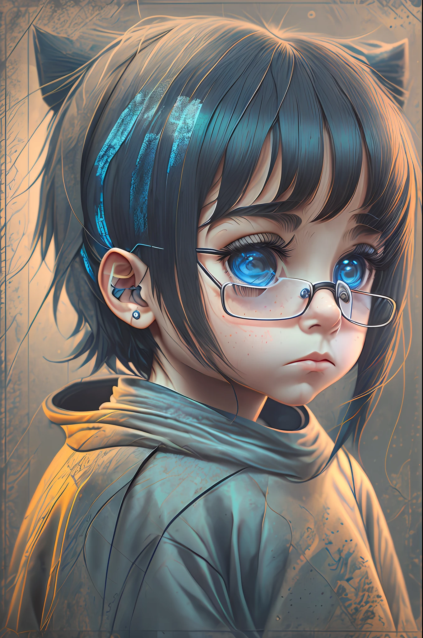 Sad child 8k --auto --s2