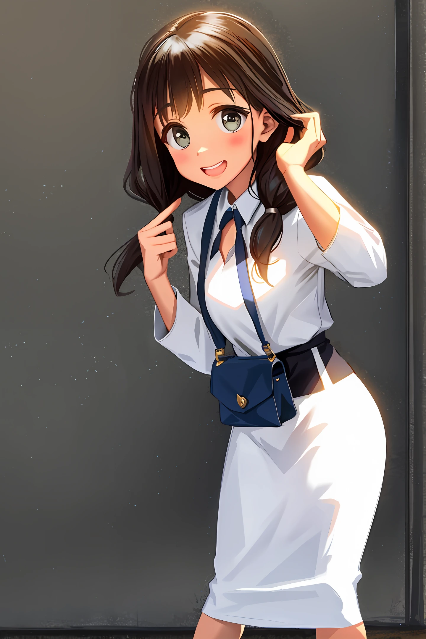 a cute girl