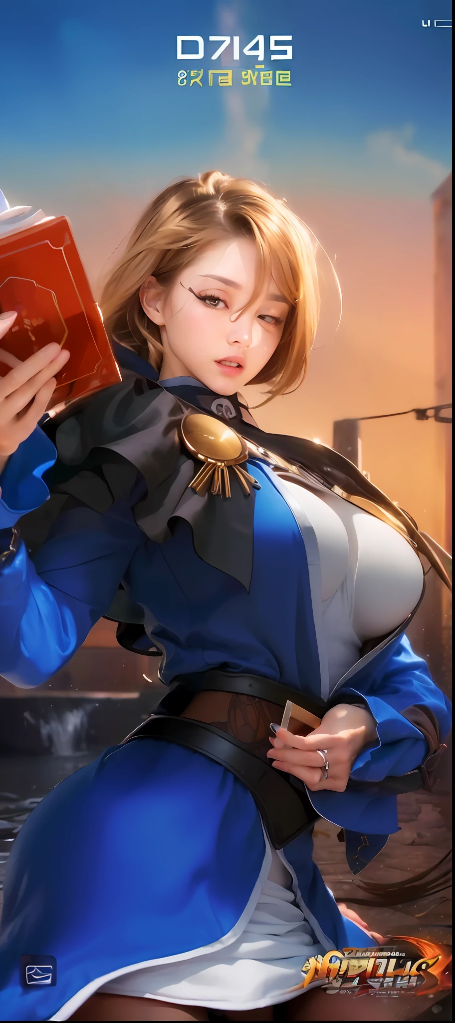 best quality, ultra high res, (photorealistic:1.4), 8k resolution, girl, (brown random hair:1.3), (realistic hair:1.2), (Korean girl:1.2), (realistic eyes:1.2), (beauty face:1.3), perfect body, white pale skin, big breast, cleavage, (?????? expression:1.2), (top angle:1.3), (wet thong:1.2),