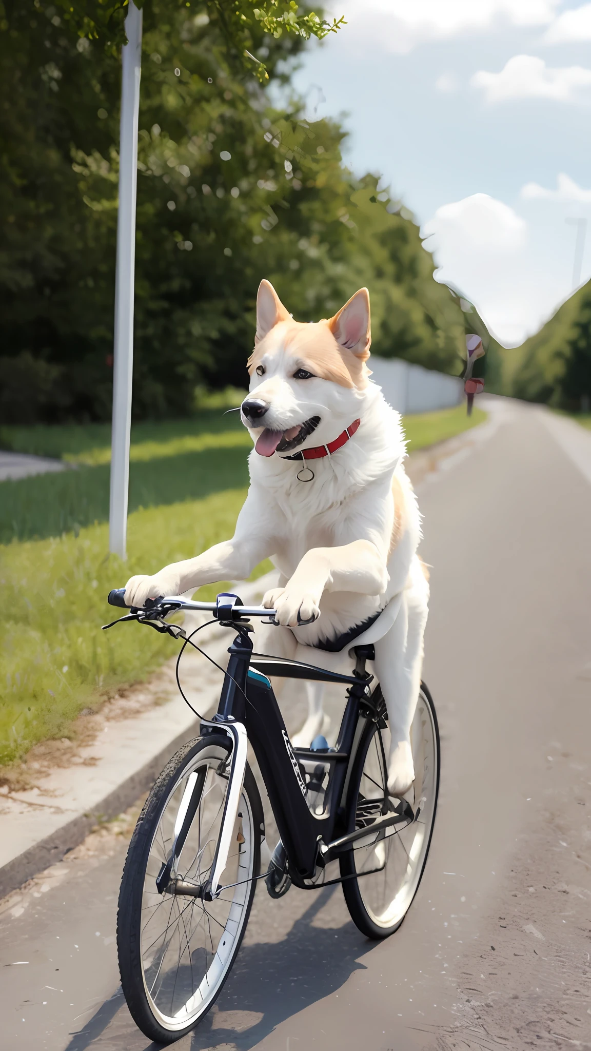 Dog cycling
