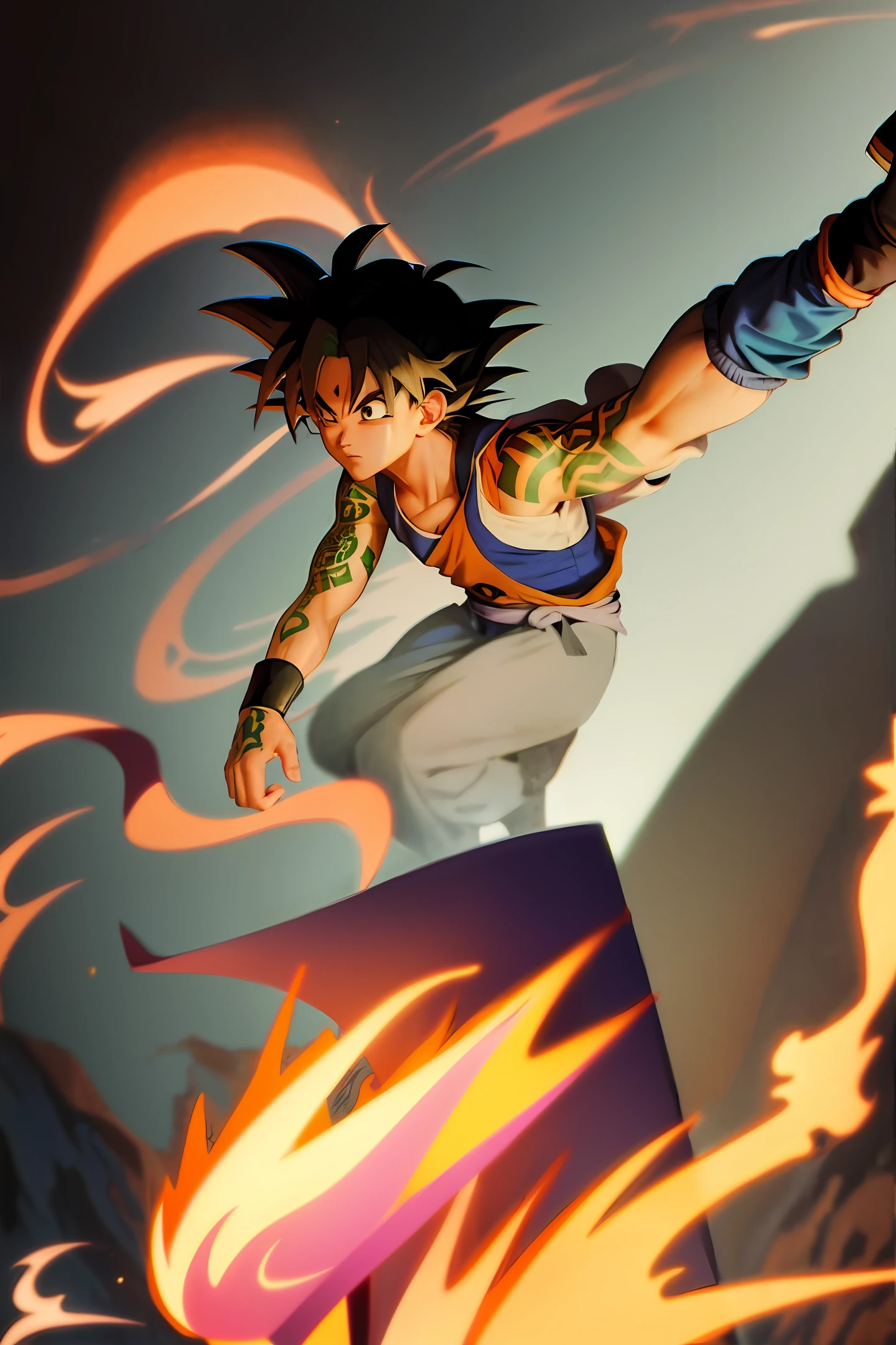 Goku tattoo artist