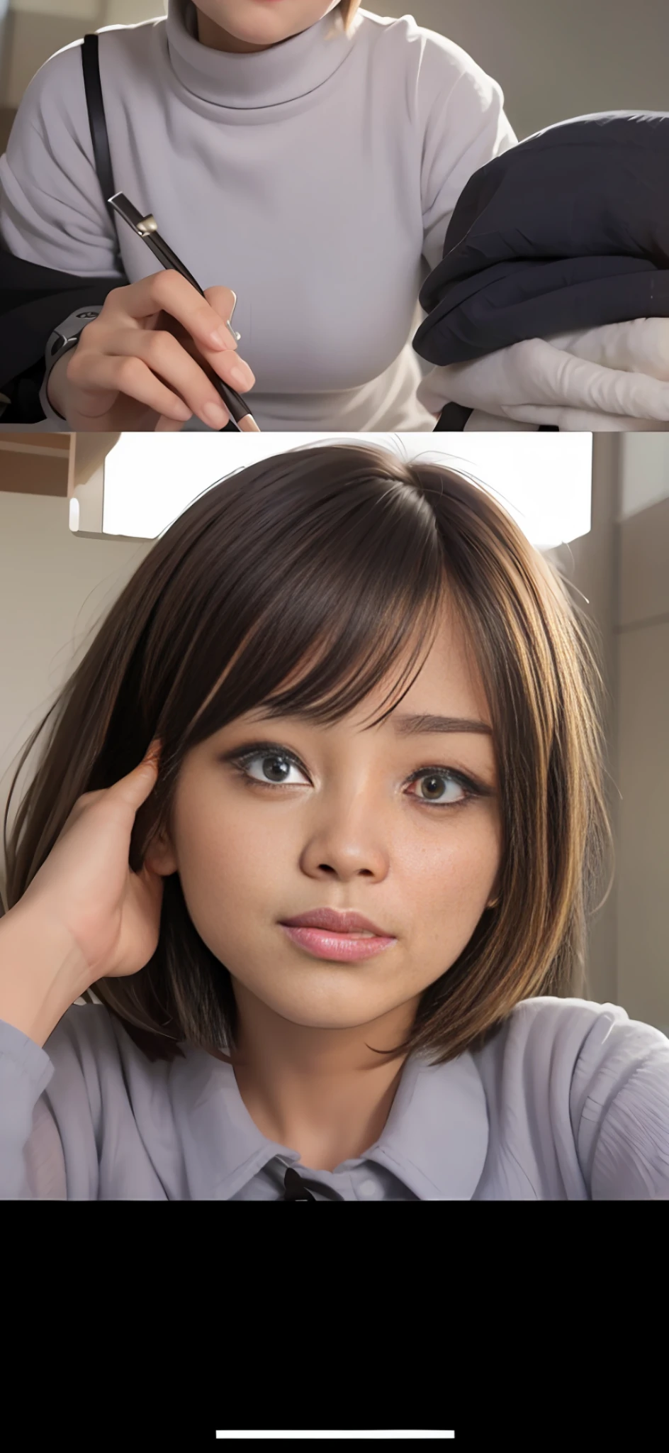Best Quality, Masterpiece, Realistic, Photography, Best Eyes, Big Eyes, Cute, Women, Young, Black Eyes, Japan