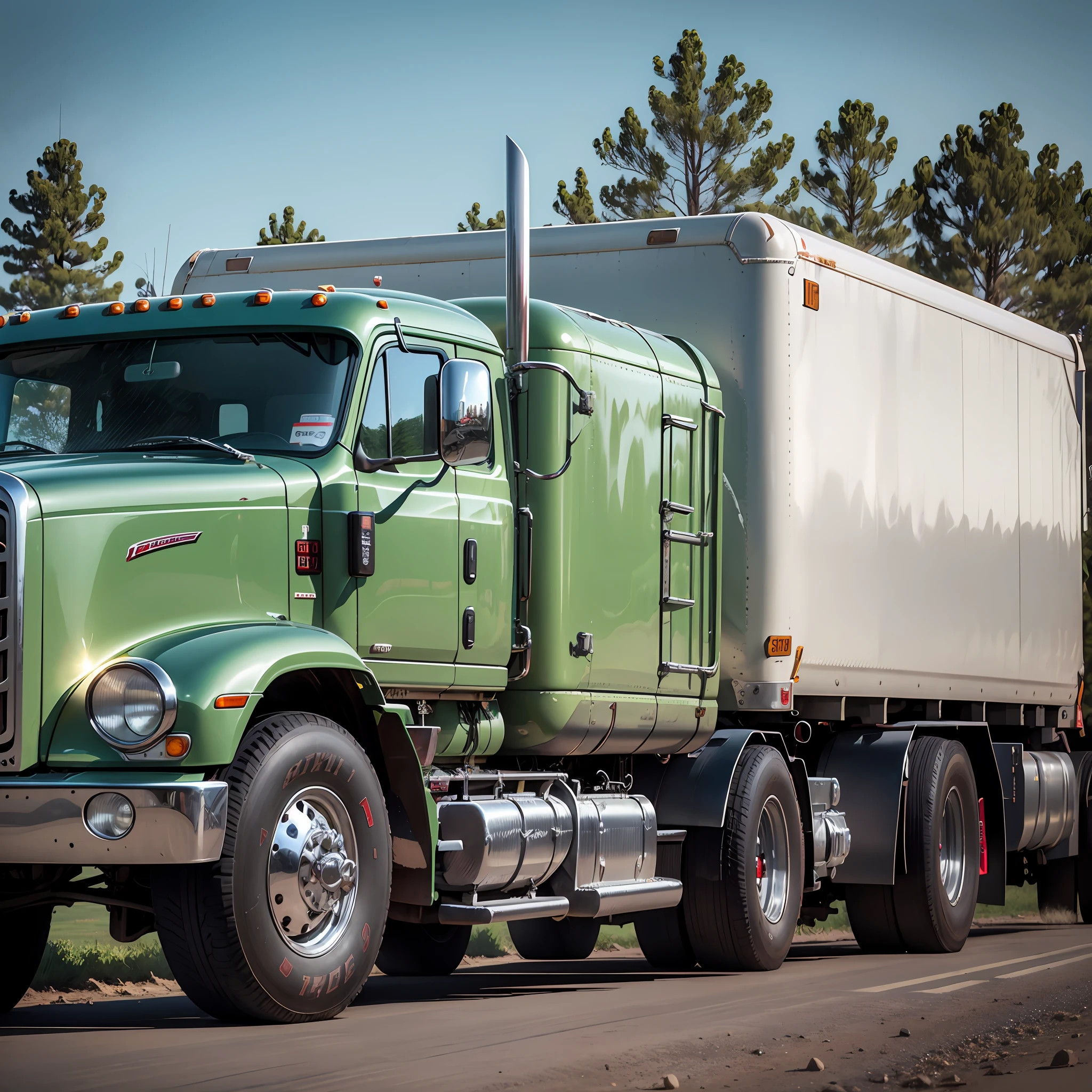 The Peterbilt truck of the '90s was known for its rugged and iconic appearance. Peterbilt Motors Company is an American truck manufacturer that has a long history of producing high-quality commercial vehicles.
The typical design of a '90s Peterbilt truck featured straight, imposing lines. The elongated hood was a distinctive feature, giving the vehicle an imposing and aggressive appearance. The front grille was usually chrome plated and had a distinctive grille with the Peterbilt logo in the center.
The cabs of Peterbilt trucks from the '90s were spacious and comfortable for drivers. They offered exceptional visibility with large windshields and strategically placed rear-view mirrors. The interior was designed to be functional and practical, with easily accessible controls and ergonomic seating.
As for powertrain, Peterbilt trucks of the '90s used to be equipped with powerful and reliable diesel engines. These engines offered a wide range of power to meet the different needs of cargo carriers. In addition, Peterbilt trucks were known for their durability and reliable performance over long distances.
As far as the body was concerned, Peterbilt trucks of the 90s could be found in different configurations, including models for transporting dry cargo, dump trucks, tanker trucks and many others. The company offered a variety of customization options to meet the specific needs of customers.
In short, a Peterbilt truck from the '90s was an imposing-looking, reliable, and highly functional vehicle. With their distinctive design and powerful engines, they were widely used in the freight transportation industry, earning a solid reputation among commercial truck drivers and owners. --auto --s2
