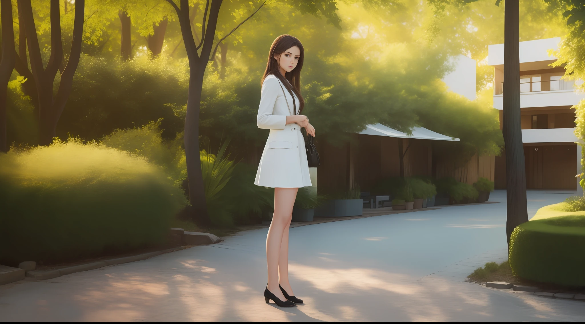 best quality, ultra high res, (photorealistic:1.4), 1girl, masterpiece, outdoors, full body,