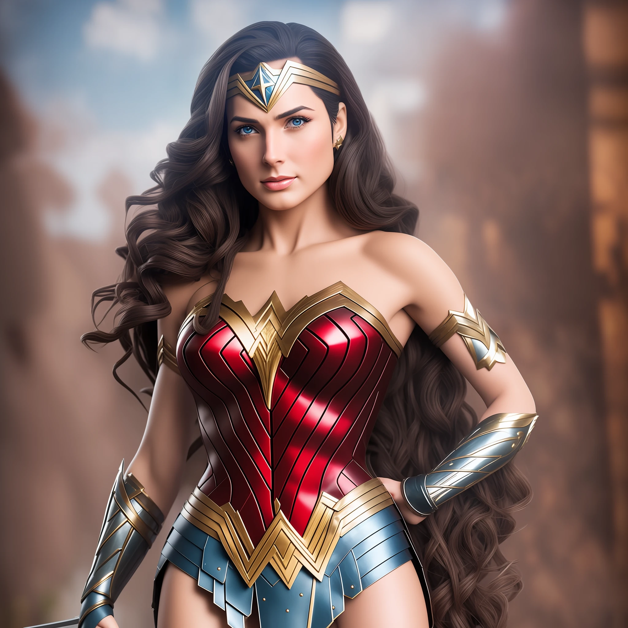 Diana Wonder Woman, ultra realistic, intricate details --auto --s2