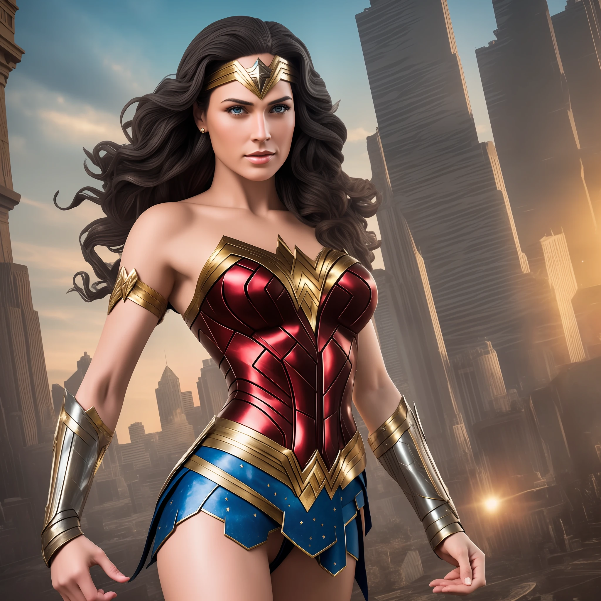 Diana Wonder Woman, ultra realistic, intricate details --auto --s2