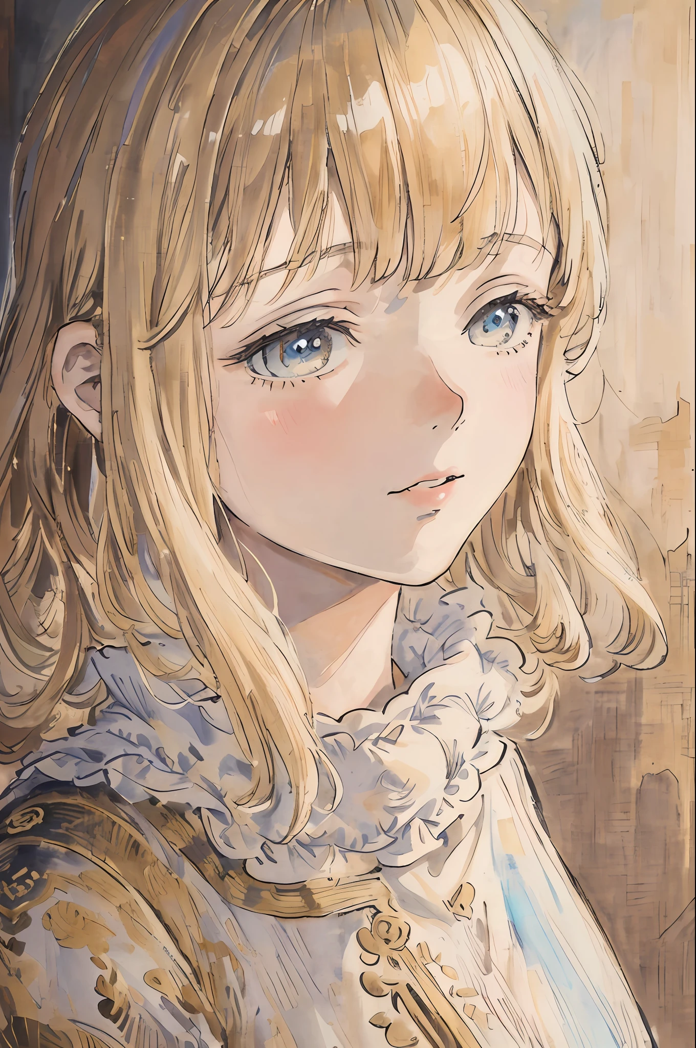 masterpiece, best quality, an extremely delicate and beautiful girl,an extremely delicate and beautiful, world masterpiece theater, ultra-detailed, highly detailed, best quality, blonde hair, highres, extremely detailed,1girl, best quality, illustration, looking at viewer, impasto, canvas, oil painting, realistic, realist ,real,
