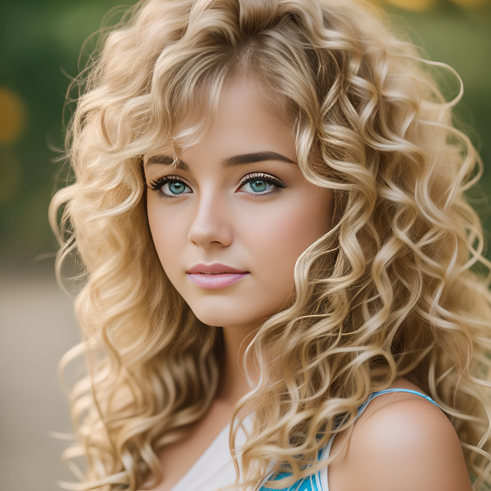 medium hair, curly blonde, severe low lighting, fujifilm XT3, high quality, enhanced sharpness, 8k UHD.