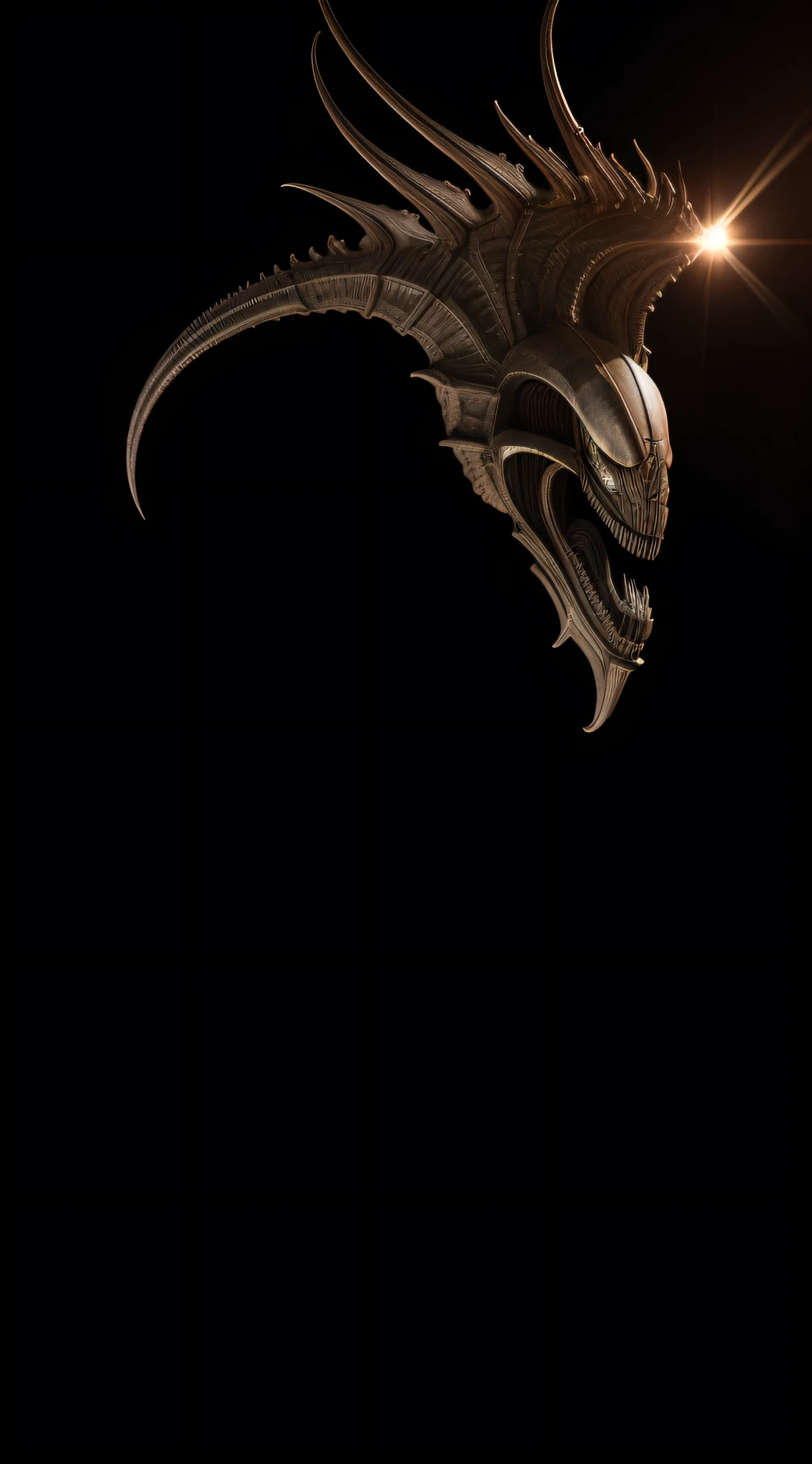 Gárgula, Gótico, pesadelo, corpo inteiro, pose de ataque, H. R. Giger, xenomorph, high detail, Gothic art, Hyperrealism, god rays, ray tracing, backlighting, film grain, UHD, masterpiece, anatomically correct, textured skin, super detail, high details, 8k, best quality, award winning