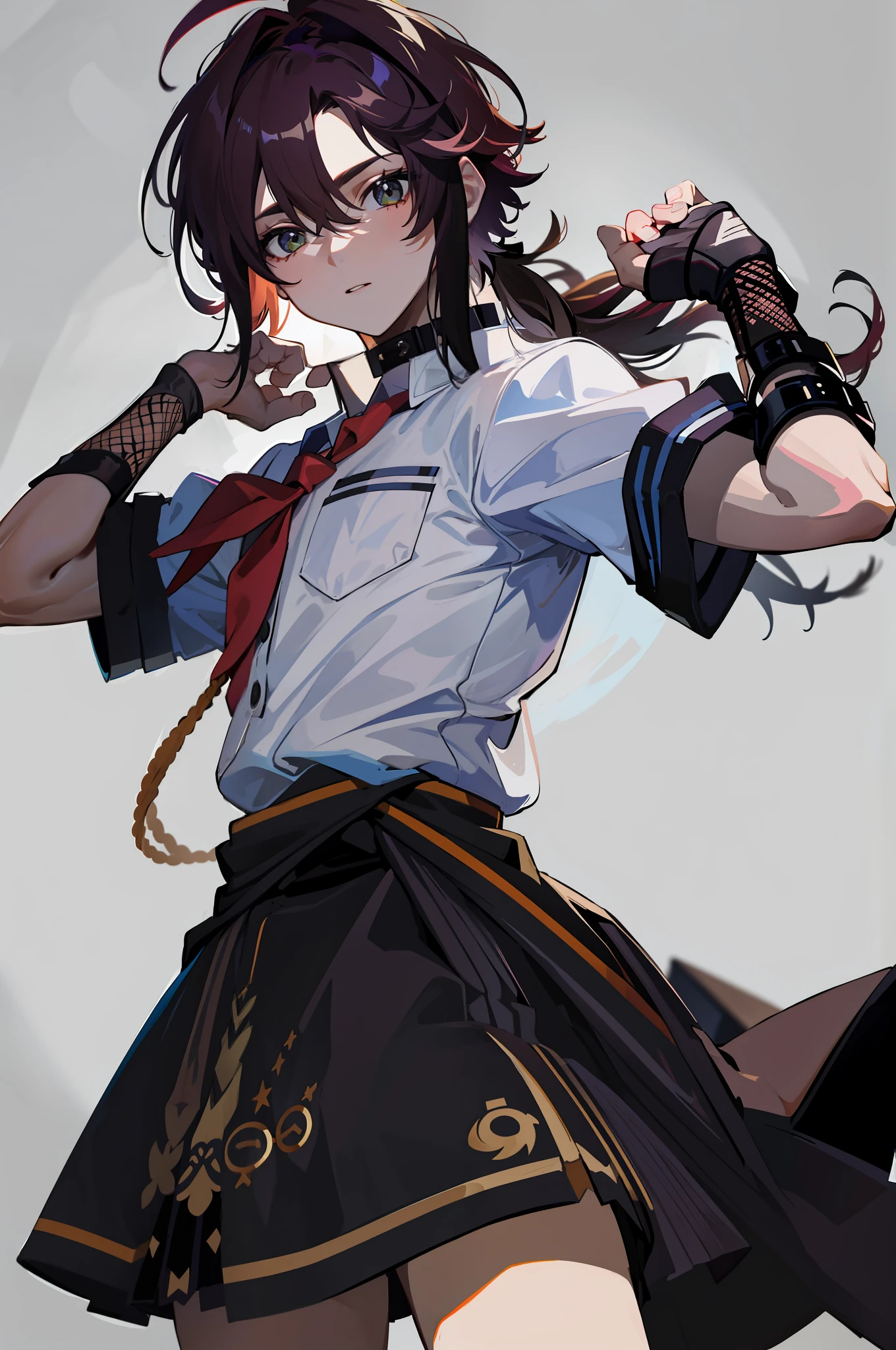 Jk shirt,1boy, school uniform