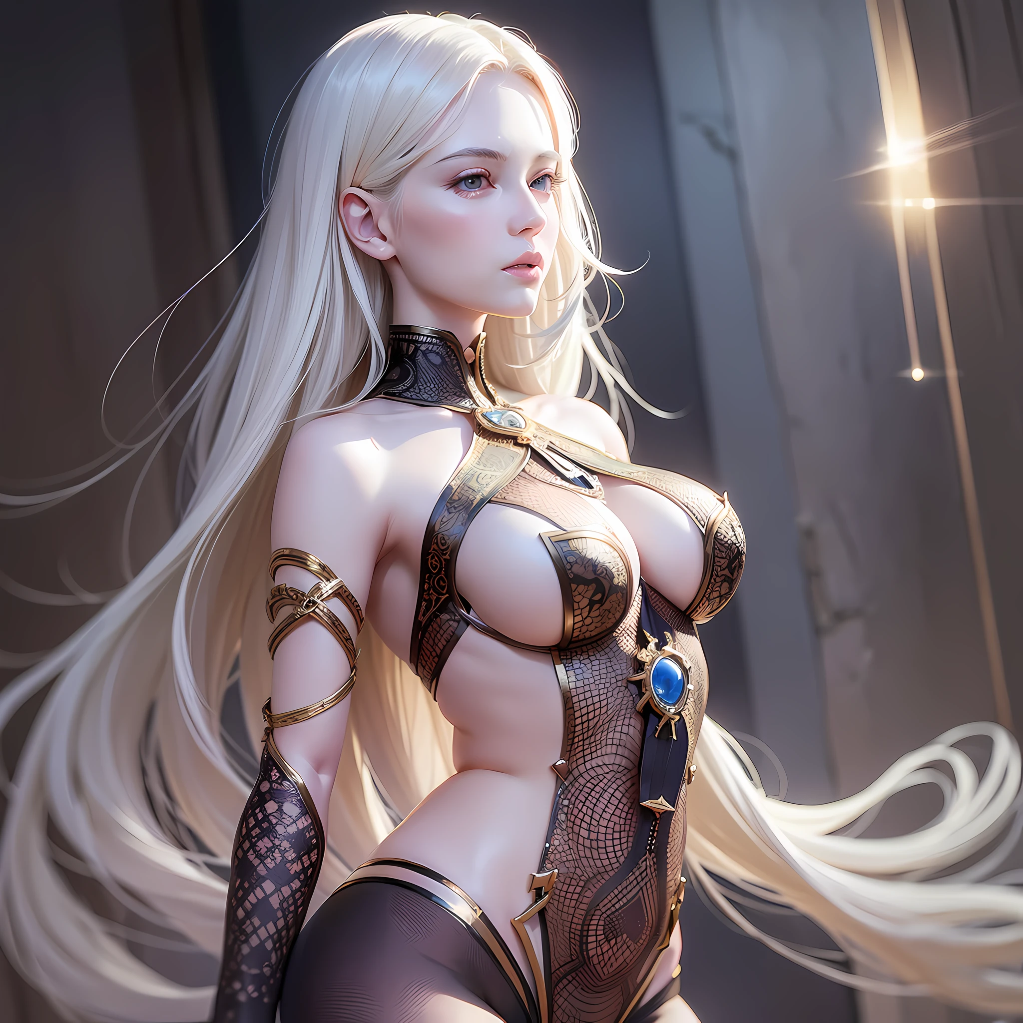 ((pale skin)), ((pearl skin)), (((full body))), olsen01, ((looking at camera)), ((very attractive)) portrait of sexy woman ((perfect female face) ), intricate, 8k, highly detailed, (very detailed CG unity 8k wallpaper), ((square jaw)), (clear jaw), (sagging lips), (detailed anatomy), surreal Full shot body image, trending on CGSociety, intricate, high detail, sharp focus, dramatic, volumetric lighting, digital painting, intense, model shot style, (very detailed CG unity 8k wallpaper), of the most beautiful artwork in the world Full Body Photo, Pearly Skin, Professional Majestic Oil Painting By Ed Blinkey, Atey Ghailan, Studio Ghibli, By Jeremy Mann, Greg Manchess, Antonio Moro