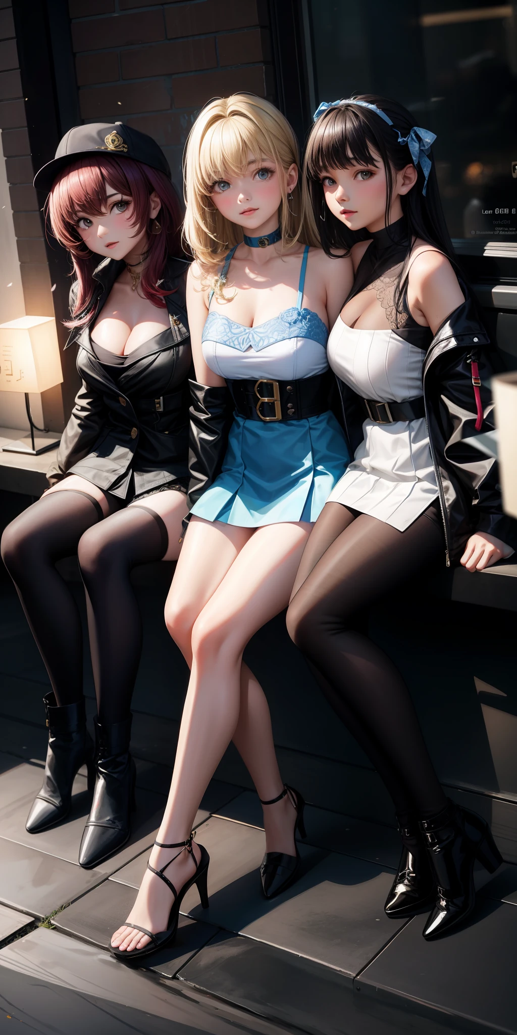 3 girls