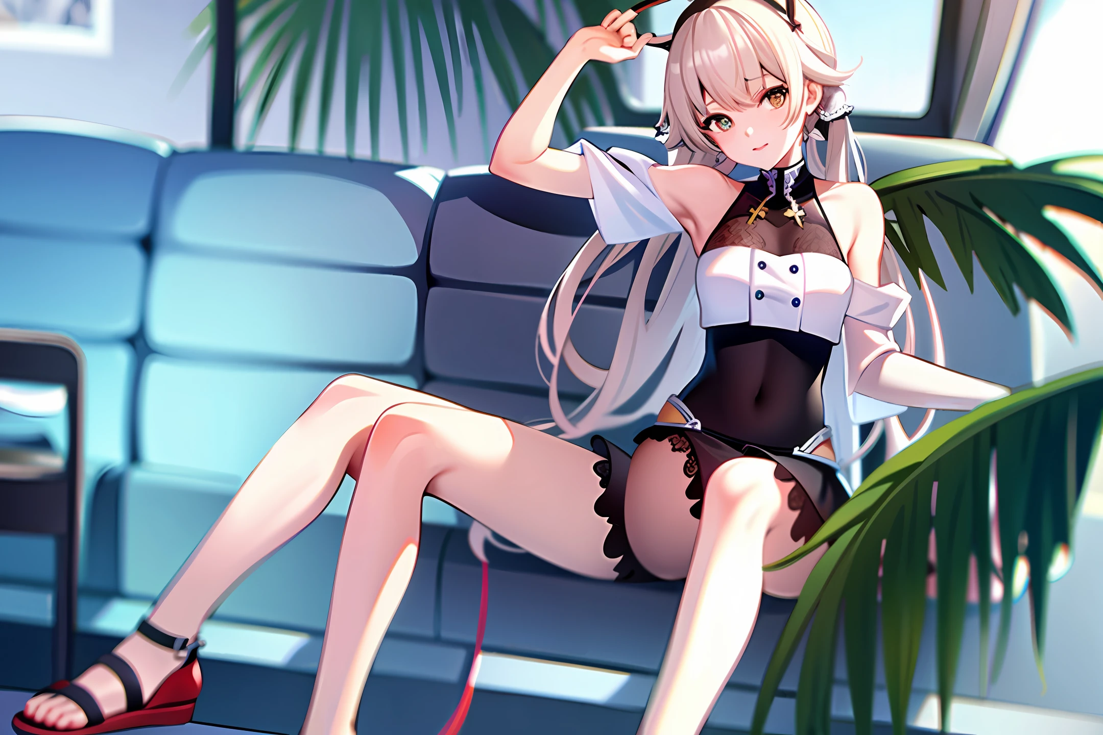St.louis azur lane sitting the car