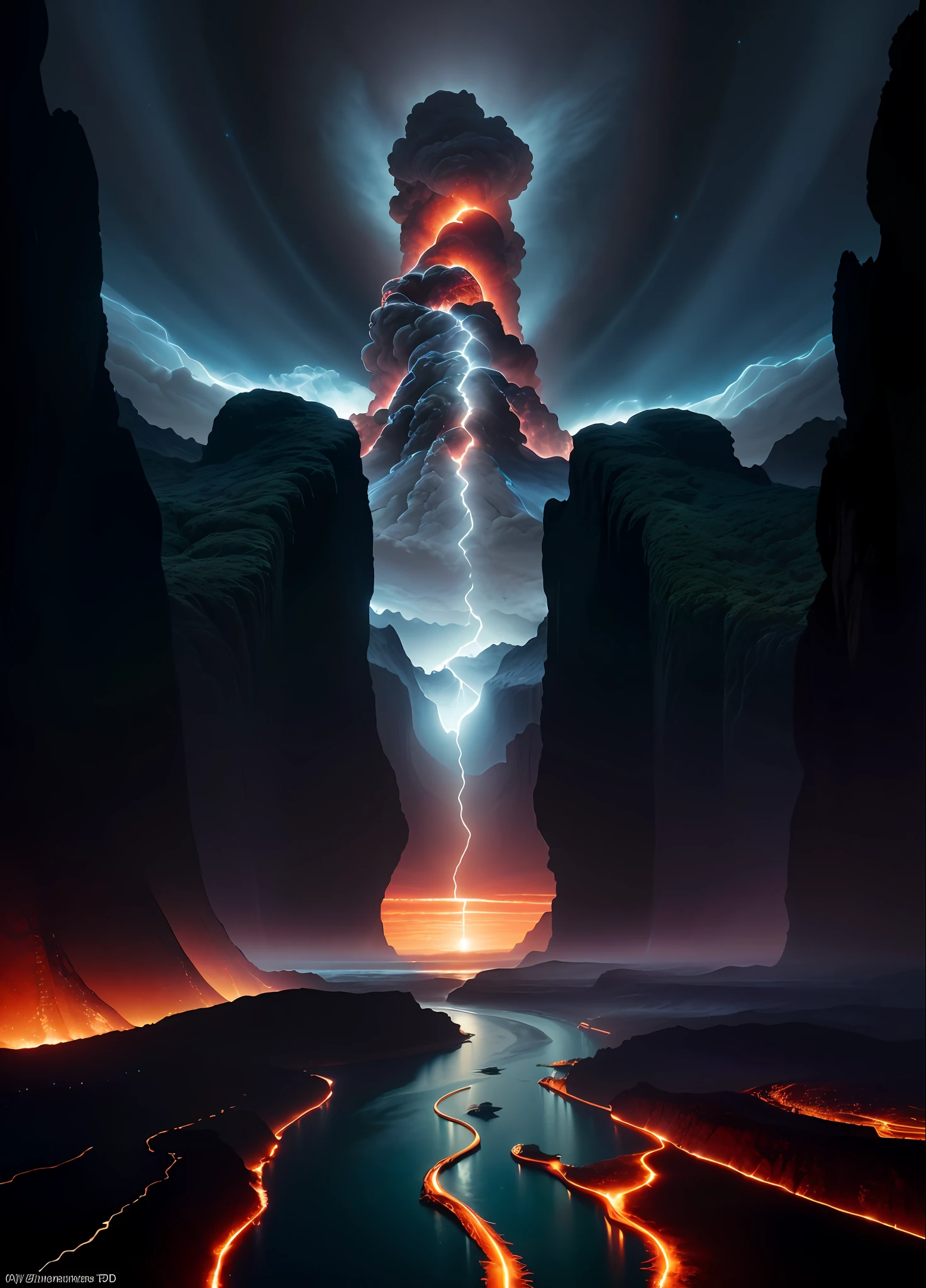 35mm photography, white cropped top, beautiful earth filled with water and lava, perfect eyes, sharp focus, 8k HD, crazy detail, intricate, Caenorhabditis elegans, atmospheric 4k hyper-detail, cinematic sensibility, sharp focus, masterpiece, color, surreal, vivid colors, (very detailed CG unity 8k wallpaper), intricate, high detail, sharp focus, realistic, symmetrical, volumetric lighting, beautiful, rich dark masterpiece, Dan Mumford and Mark M. Astrophotography in the style of Simonetti