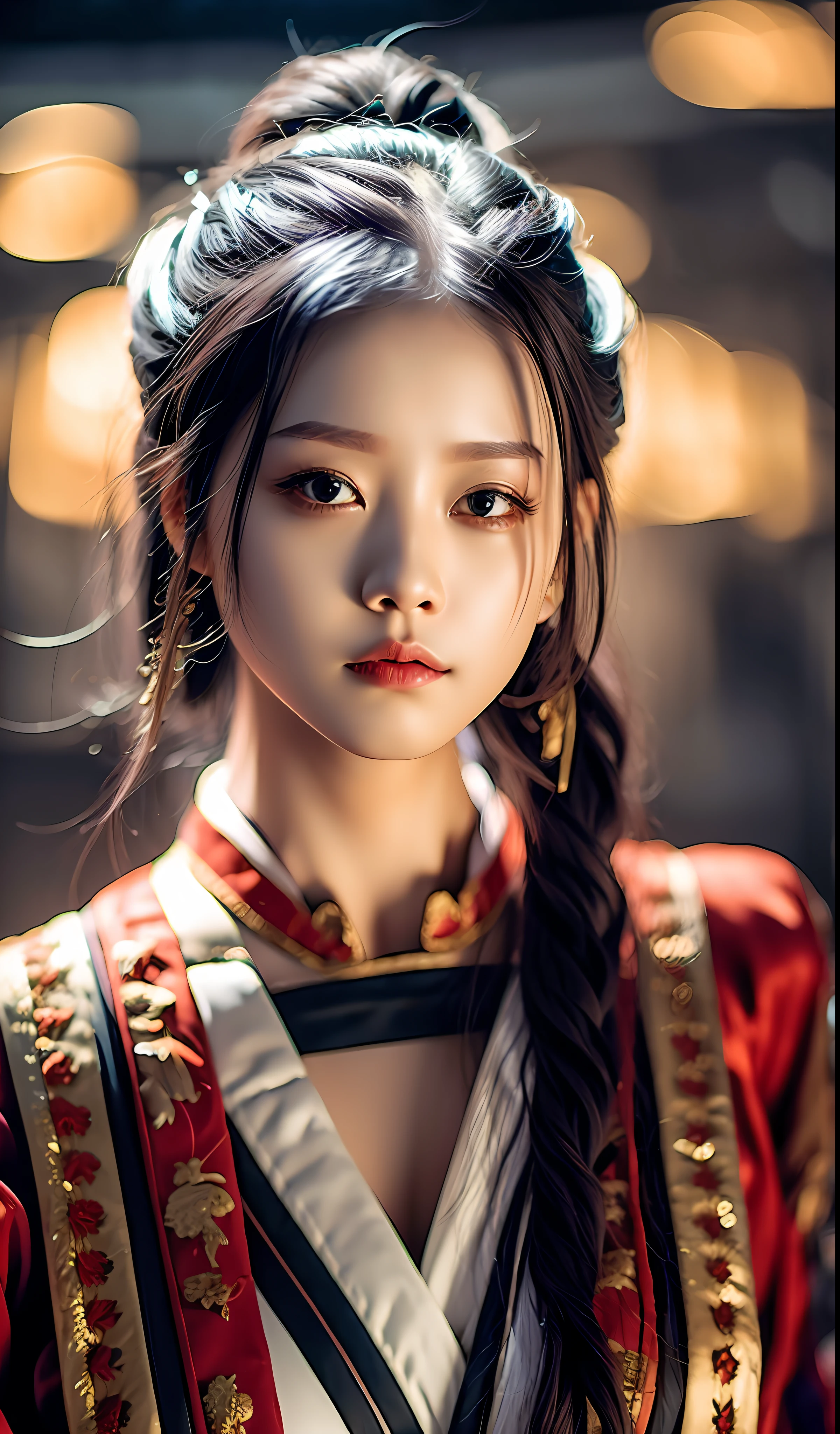best quality, masterpiece, highres, wuxia 1girl, china dress, super Beautiful face, super beautiful eye, super beautiful hair