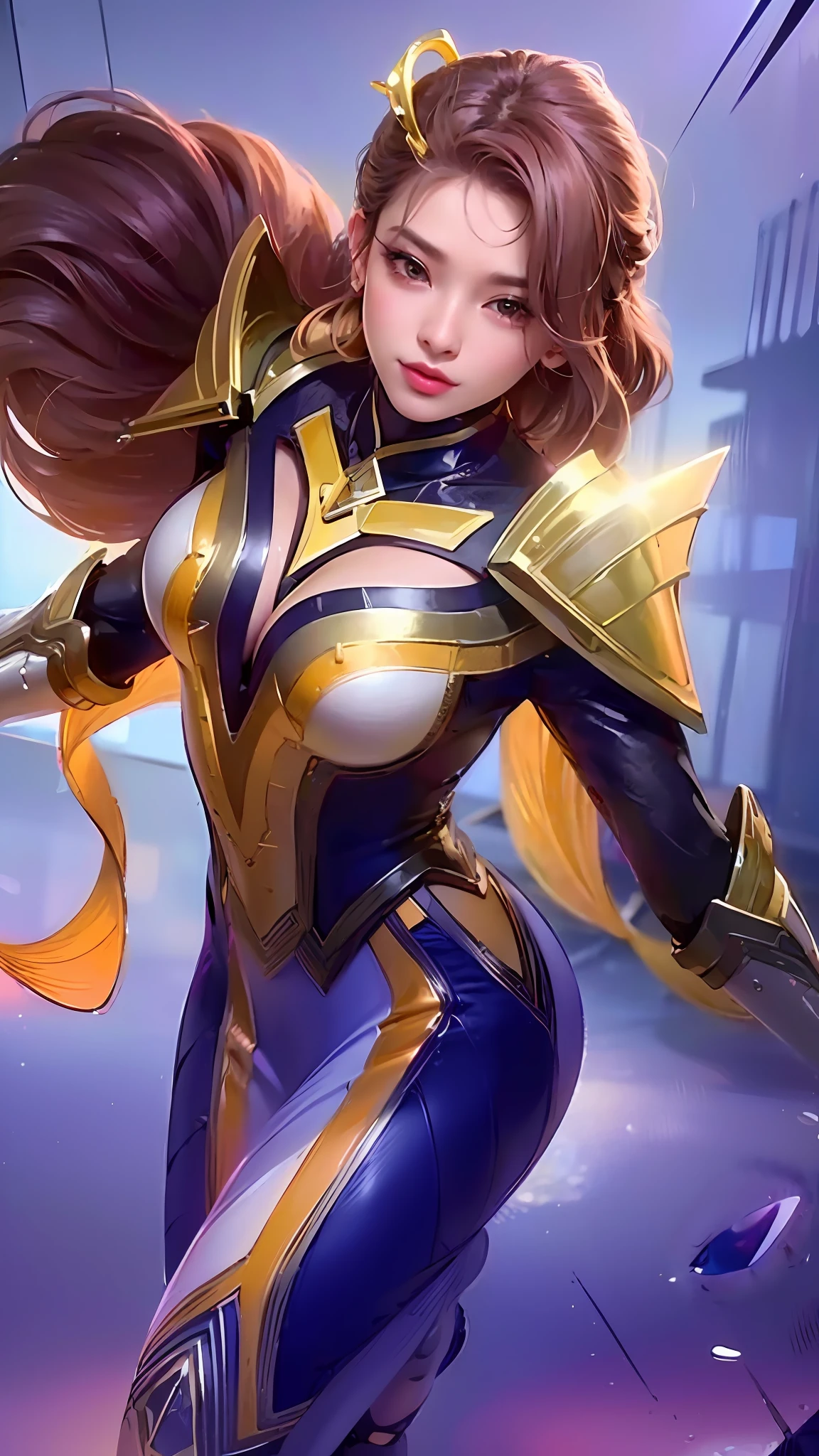 (8k, RAW photo, photorealistic:1.25) ,( lipgloss, eyelashes, gloss-face, glossy skin, best quality, ultra highres, depth of field, chromatic aberration, caustics, Broad lighting, natural shading,Kpop idol) looking at viewer with a serene and goddess-like happiness