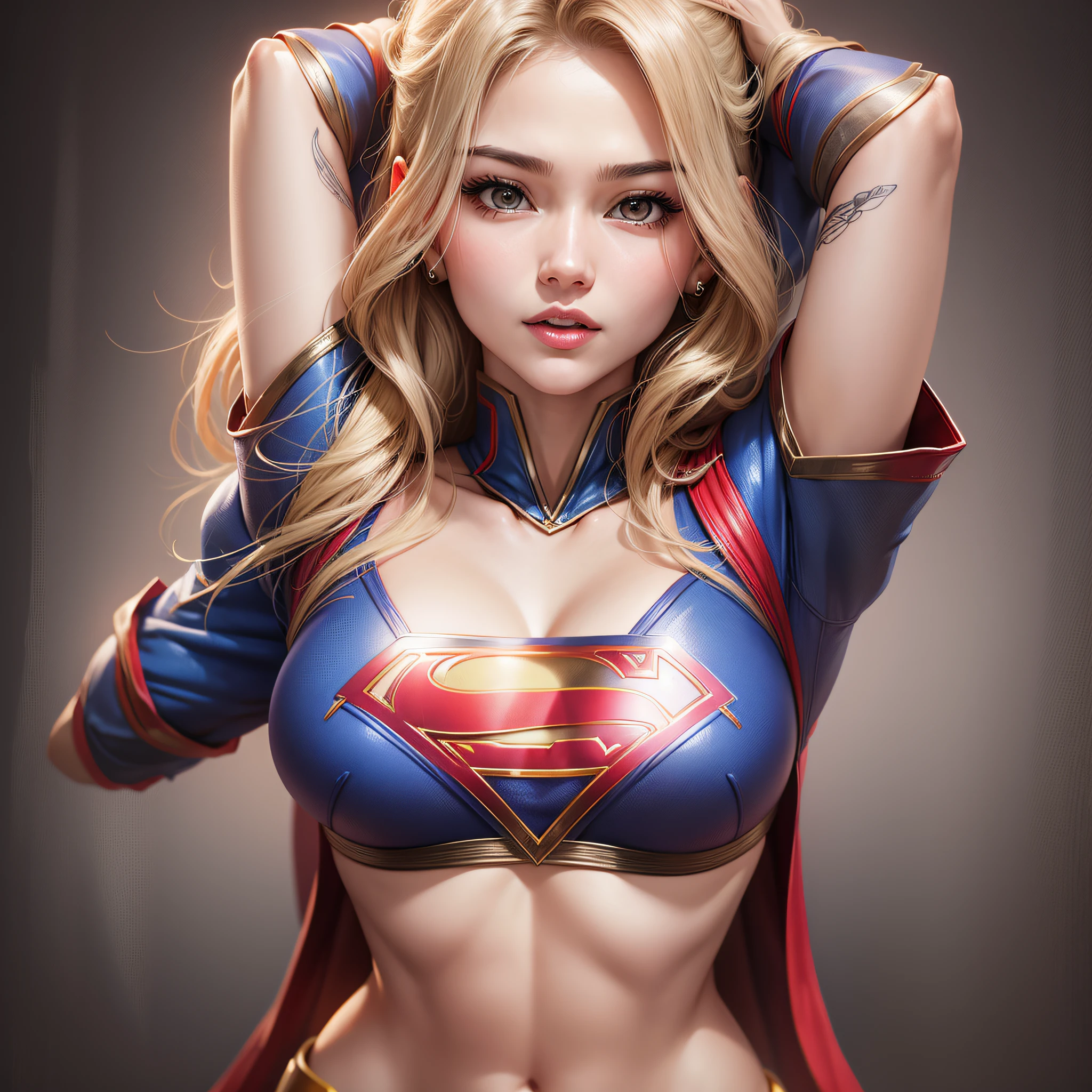 supergirl sexy underboob non asian no muscle --auto --s2