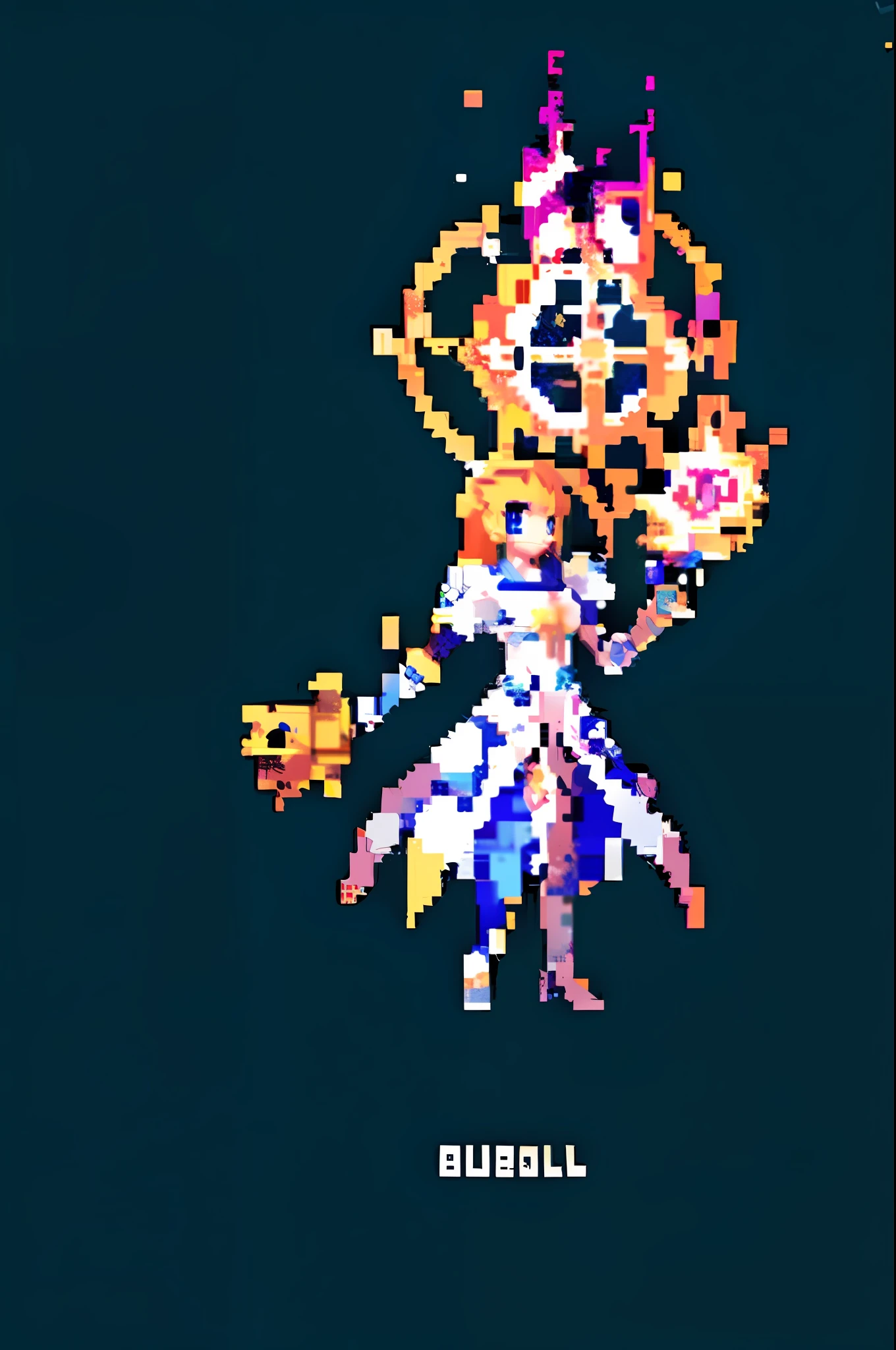 (masterpiece, top quality, best quality), pixel,pixel art,1girl, full body,