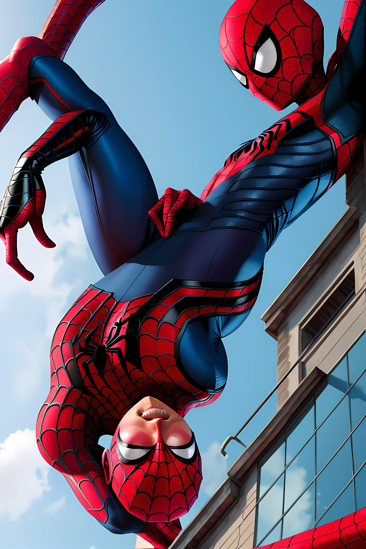 Spider-Man traverses the universe Gwen