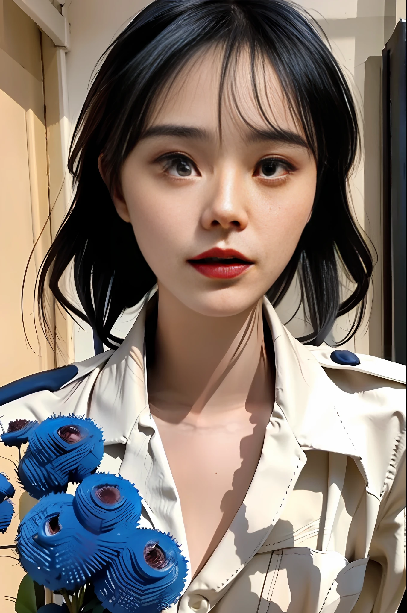 Masterpiece, remote_play, woman's figure set, wearing a teacher's uniform, full body model