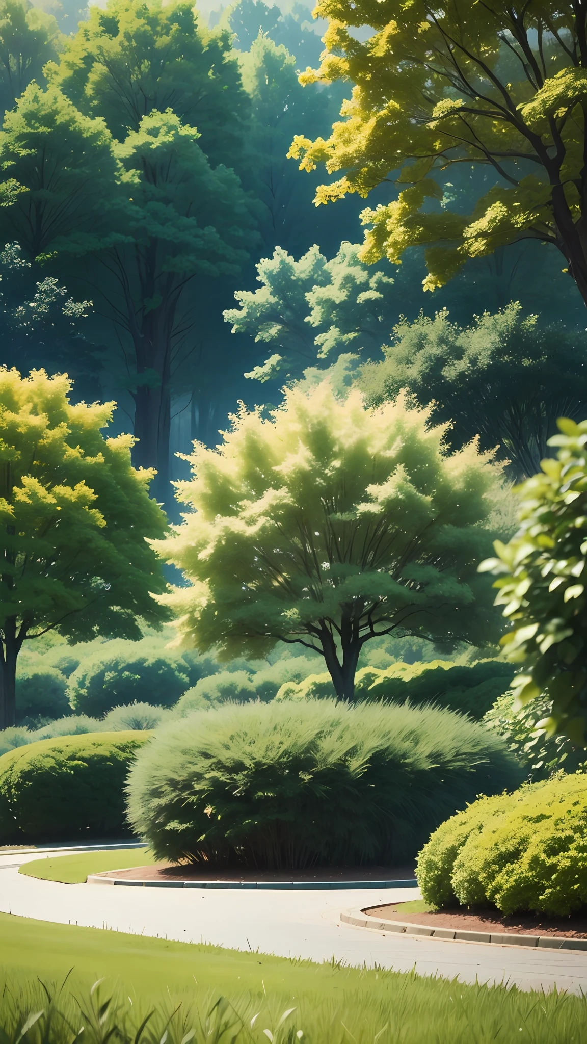 take inspiration from this and create a similar trees landscape, --auto --s2