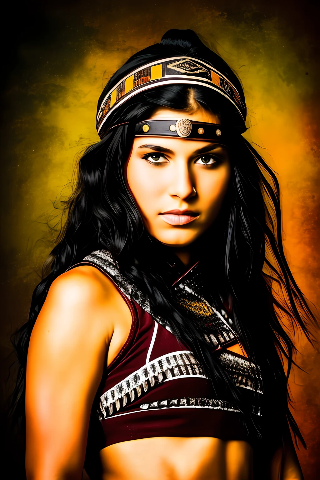 Model sherokee beautiful warrior
