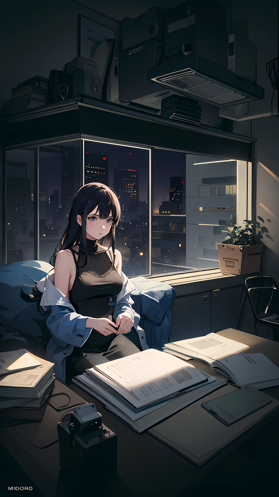 illustration:10, masterpiece,best quality,Alberobello town,    looking outside to the backyard through a window which is very dark, bushes, truck, forklift, In the desert of Las Vegas, suburban home backyard, at night, lights off, quiet and eerie, year 2023, Ultra Realistic, dramatic, 8k，   streetslora:watercolorStylev10:035EasyNegative --auto --s2