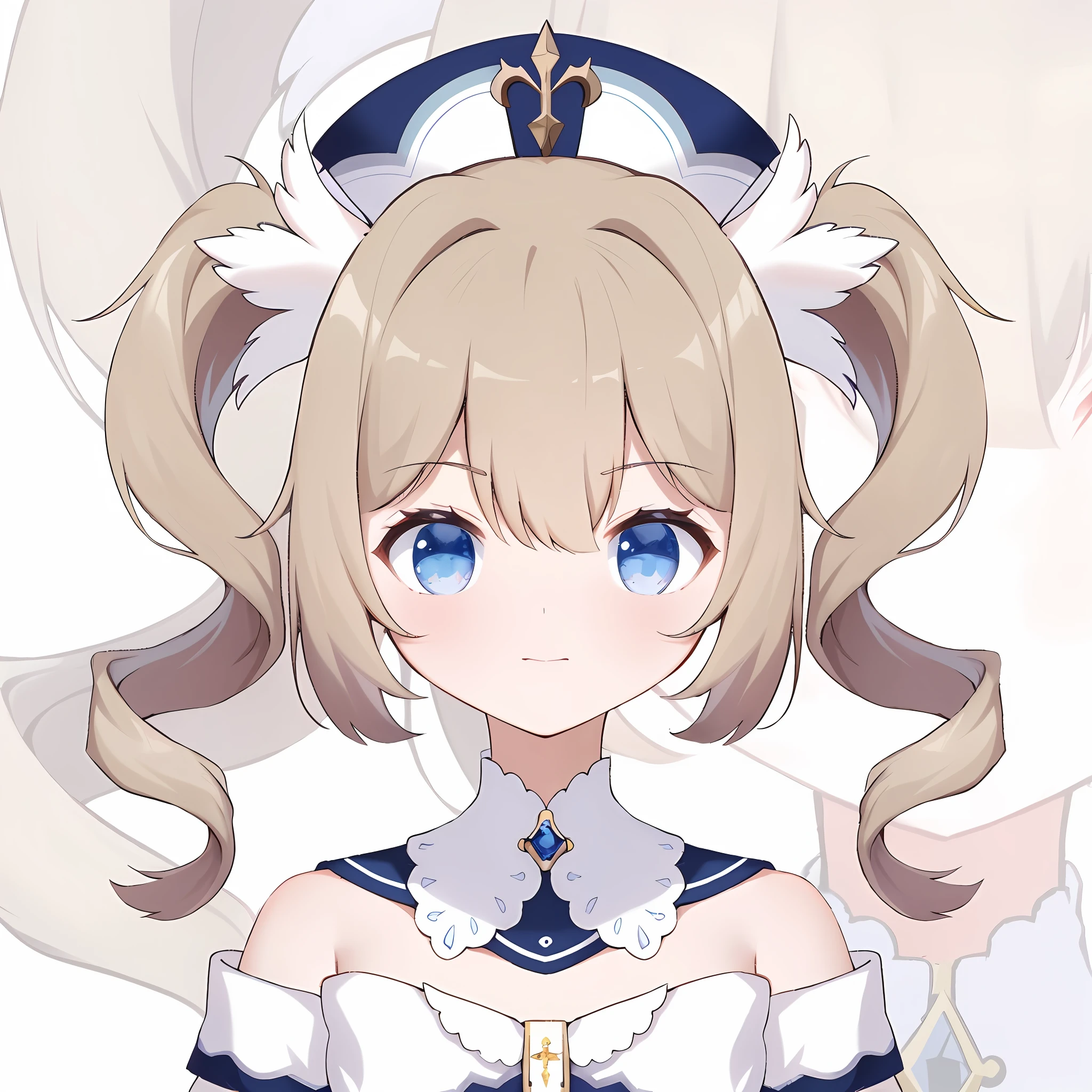 Anime girl with long hair and blue eyes in sailor costume, Azure Lane style, Azure Lane characters, Azure Lane video game, Magical Girl Portrait, Splash Art Anime Loli, Loli, Little Curve Lori, Anime Visual with Cute Girl, Anime Moe Art Style