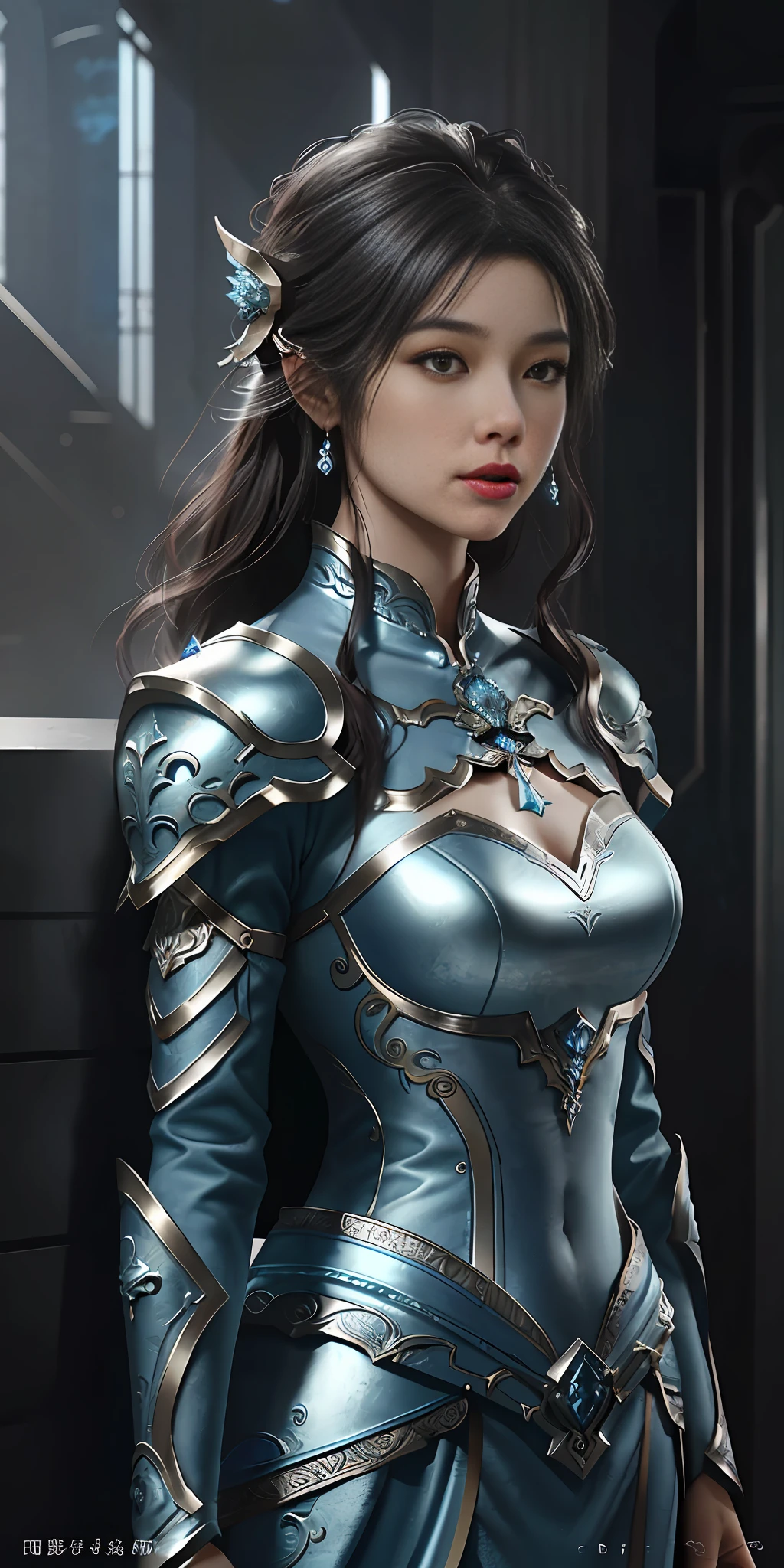 nsfw,a close up of a woman in a women in a silver and blue dress, chengwei pan on artstation, by Yang J, detailed fantasy art, stunning character art, fanart best artstation, epic exquisite character art, beautiful armor, extremely detailed artgerm, detailed digital 动漫艺术, artstation pixiv 上的 artgerm, armor girl