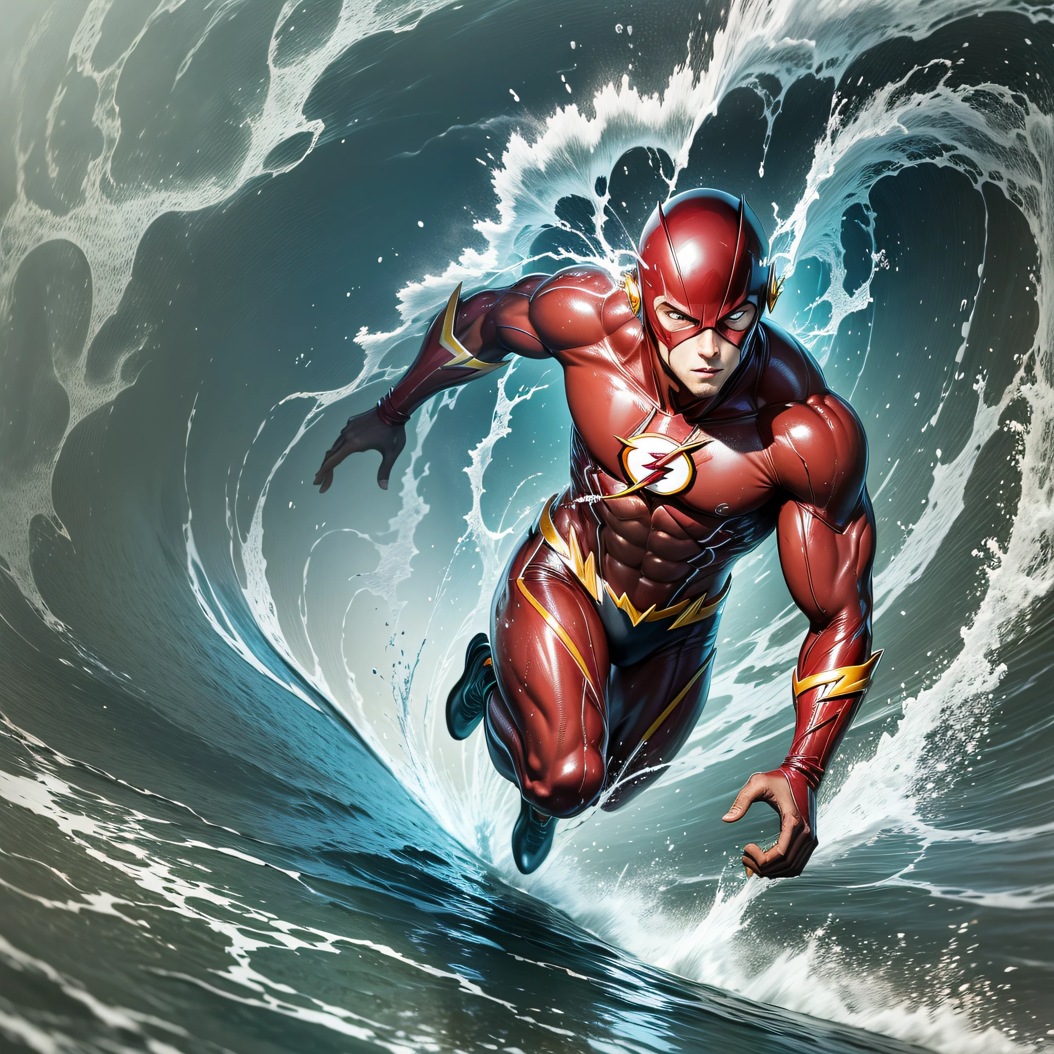 the flash correndo na agua --auto --s2