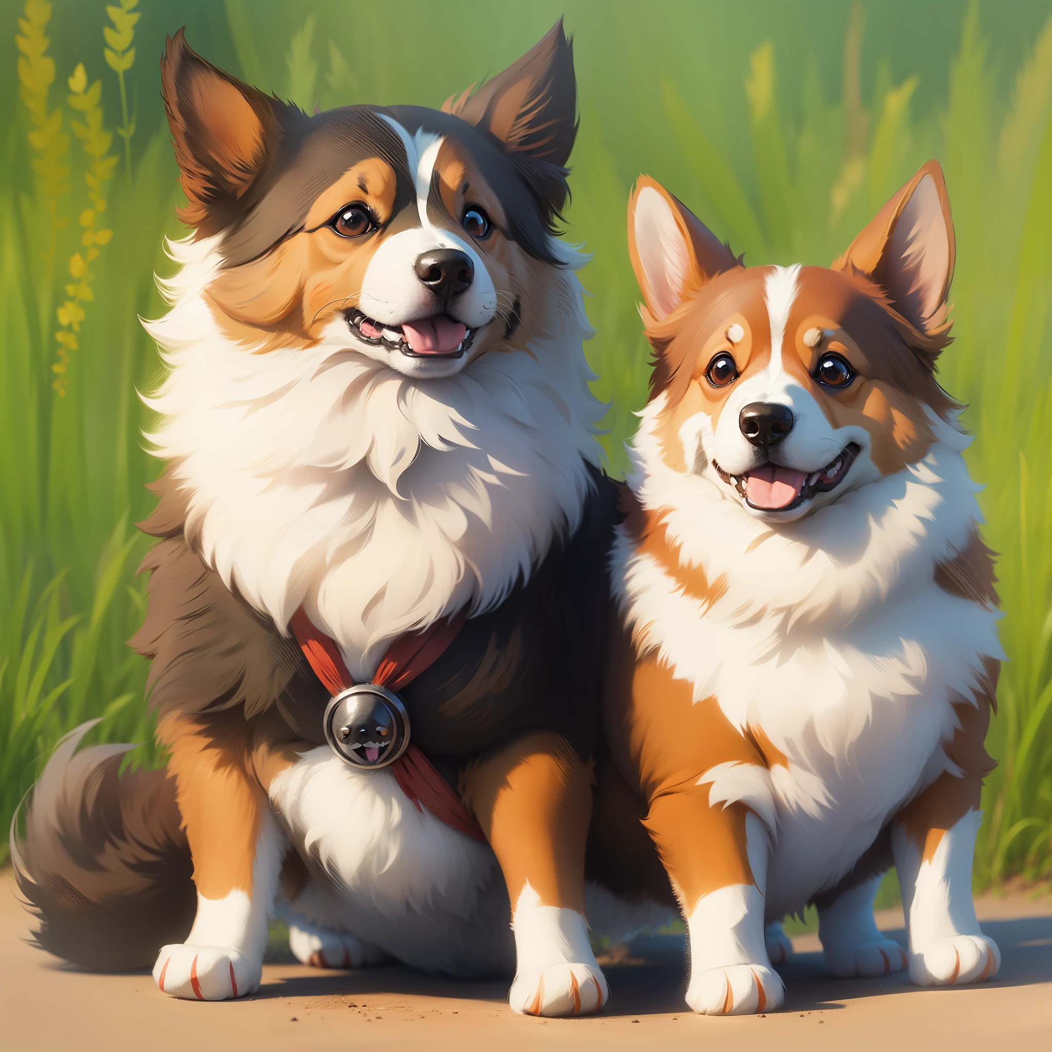corgi as a Jack sparrow