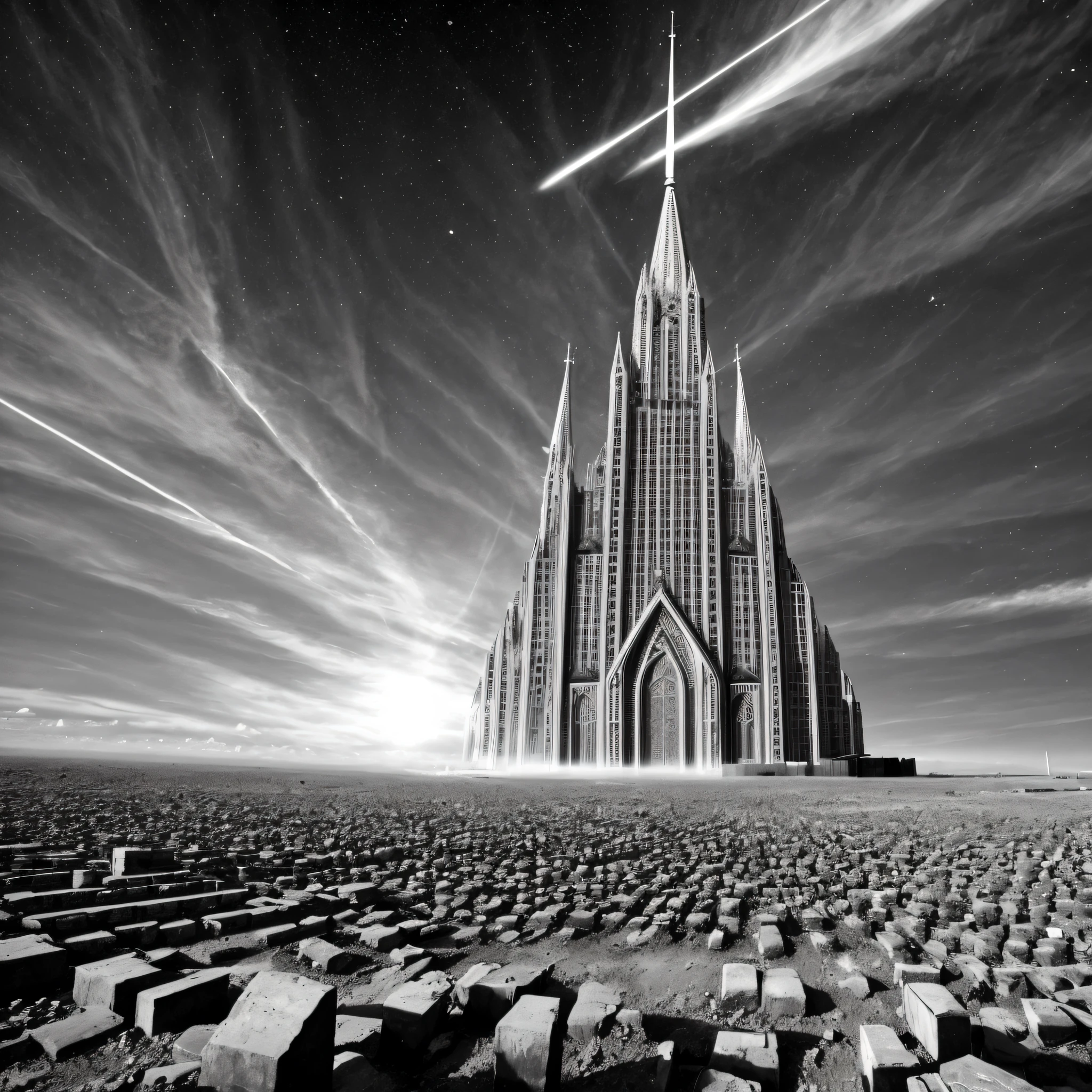 The collapse of world religiosity, black and white, technological singularity