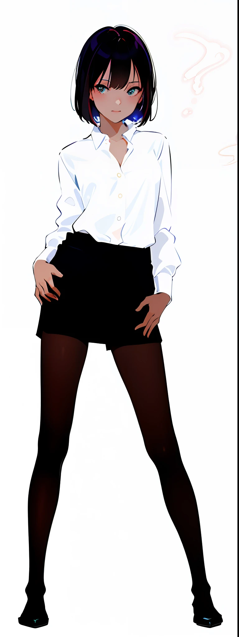(masterpiece, best quality: 1.2), realistic, 50mm portrait, absurd, ((bloom, glow, neon)), high contrast, depth of field, dynamic lighting, night, darkness, 1girl, solo, beautiful, slender, small breasts, delicate facial features, Hip-Hop, white shirt, splash painting, city scenery, buildings like background, old buildings.
