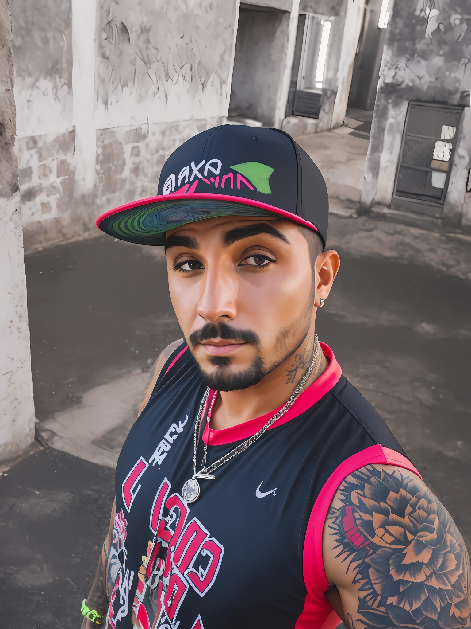There is a man with a neon tattoo on his arm taking a selfie, David Rios Ferreira, Luís Melo, inspired by Nathan Oliveira, Caio Santos, Andrea Rocha, Andrés Rios, Tony Sandoval, Edu Souza, Carmelo Blandino, Icaro Carvalho, Tony Sandoval. 8K realistic, Nick Silva, Joseph Moncada, Zigor Samaniego style