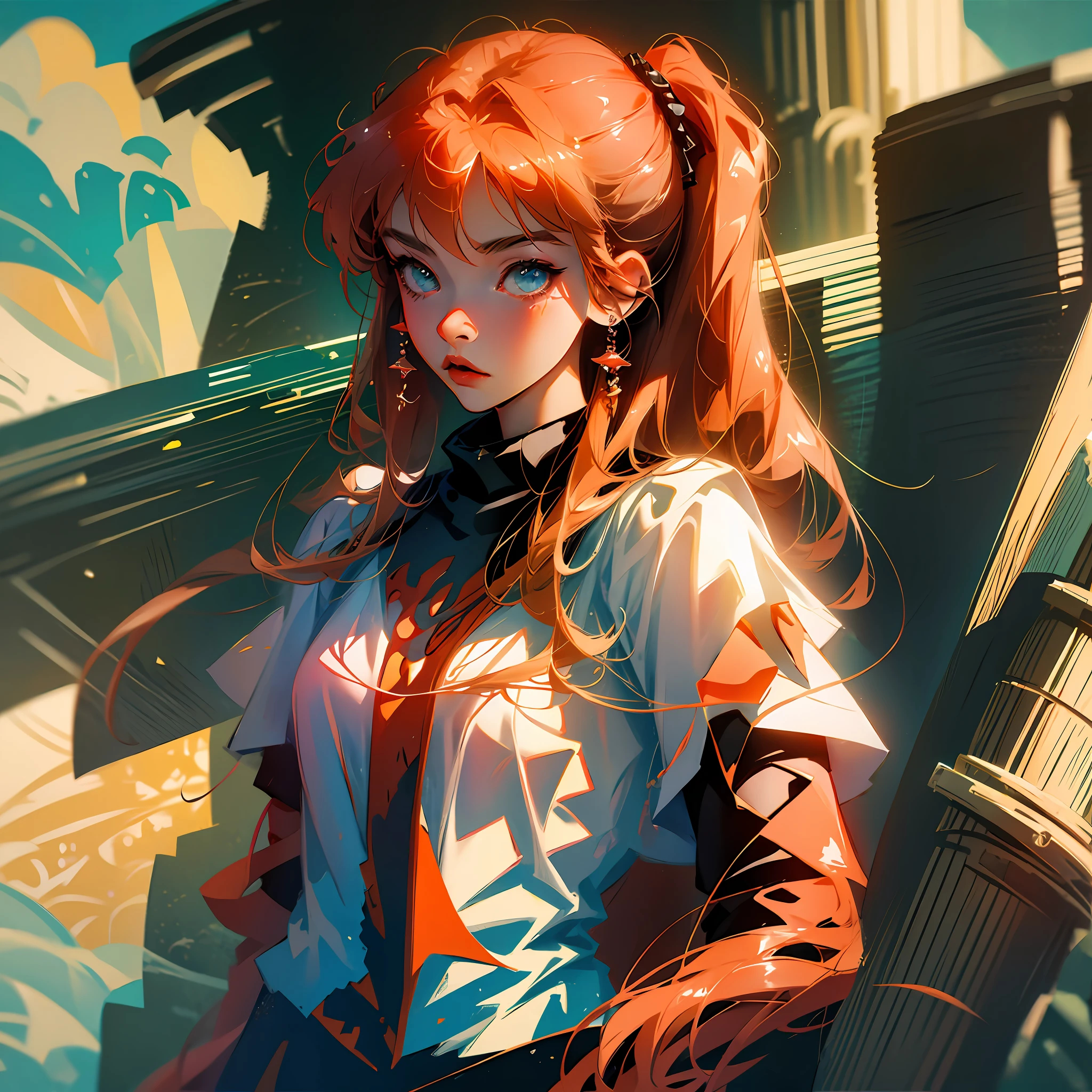 Asuka langley, anime art --auto --s2