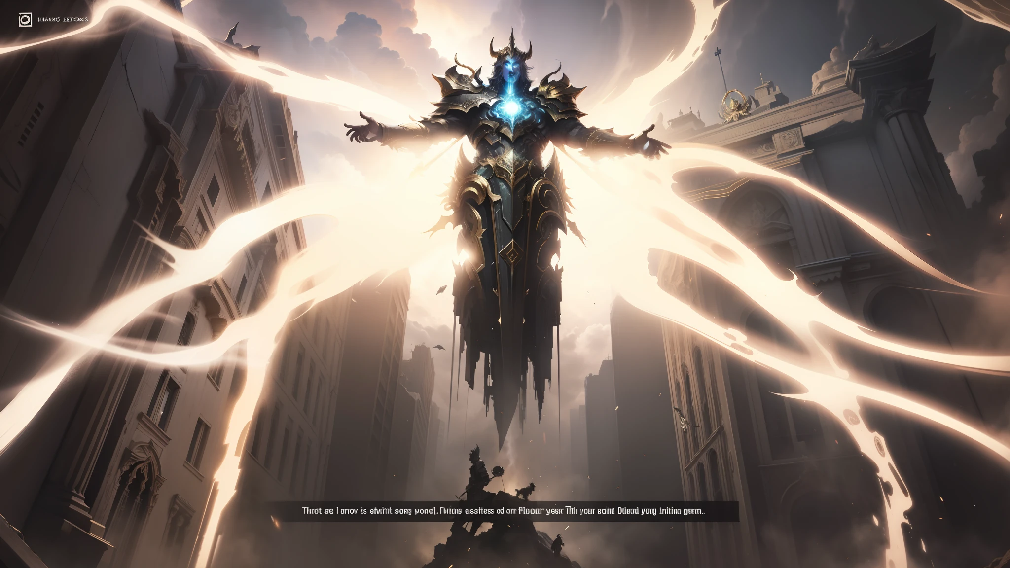 Inarius descending, war scene --auto --s2