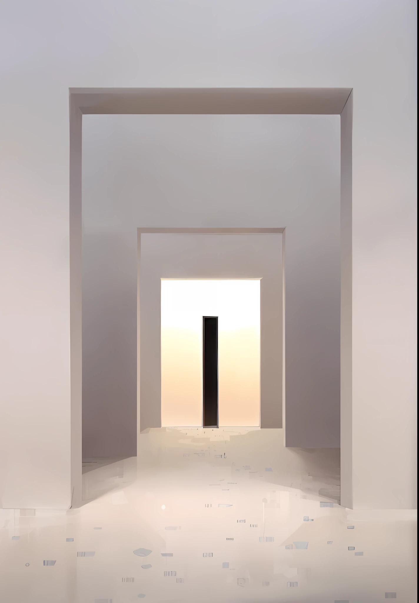 a close up of a doorway with a light at the end, light coming from the entrance, portal into anotheer dimension, indoor liminal space, secret entrance, doorway, symmetrical doorway, portal to the ethereal realm, inspired by Ryoji Ikeda, volumetric lighting - n 9, atmospheric lighting - n 9, an empty liminal space, dimensional portal