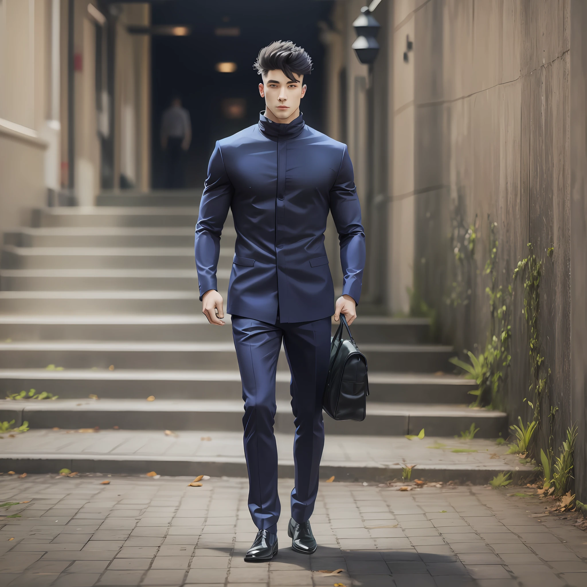 full body of man
